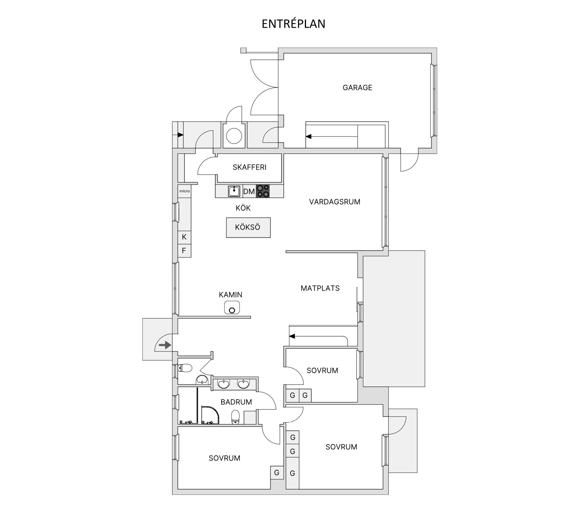 Villa, Klangvägen 14, Sjungande dalen, Skellefteå