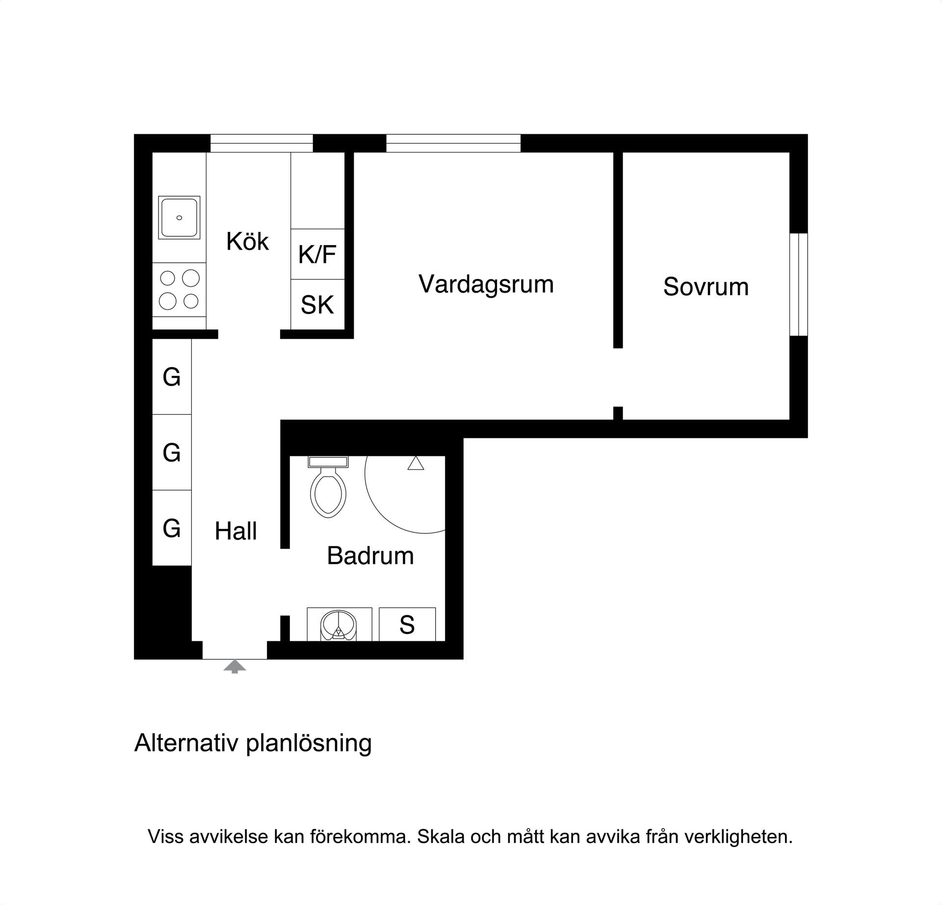 Bostadsrätt, Lilla gatan 4A, Råsunda, Solna