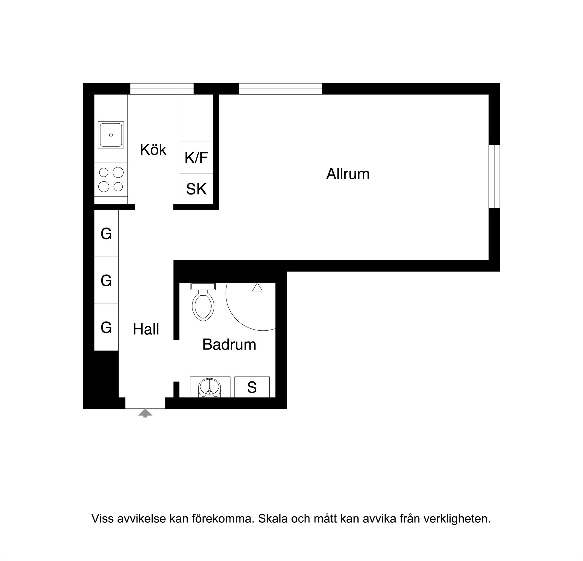 Bostadsrätt, Lilla gatan 4A, Råsunda, Solna