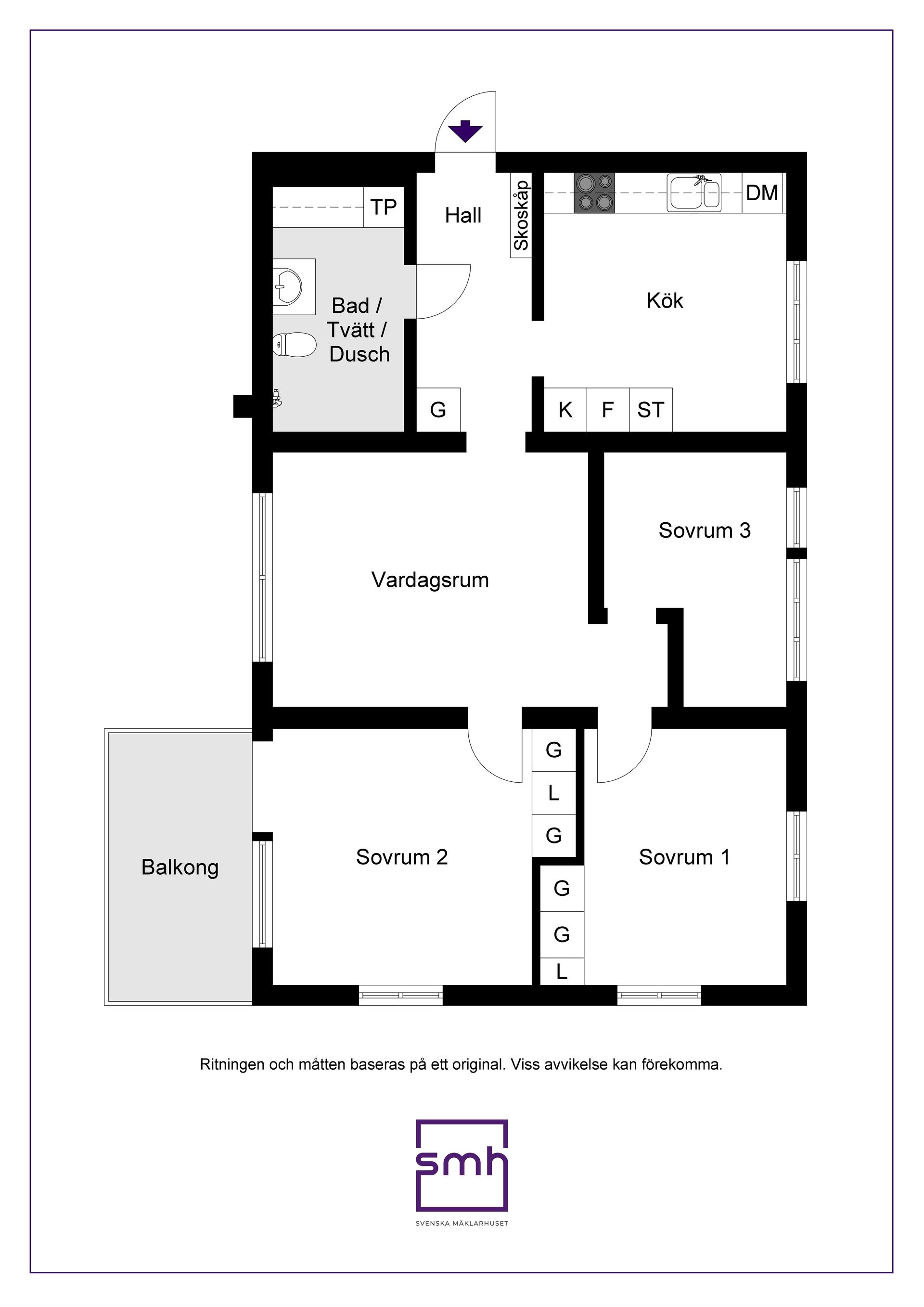 Bostadsrätt, Norrbodavägen 7, Kungsängen/Norrboda, Upplands-Bro