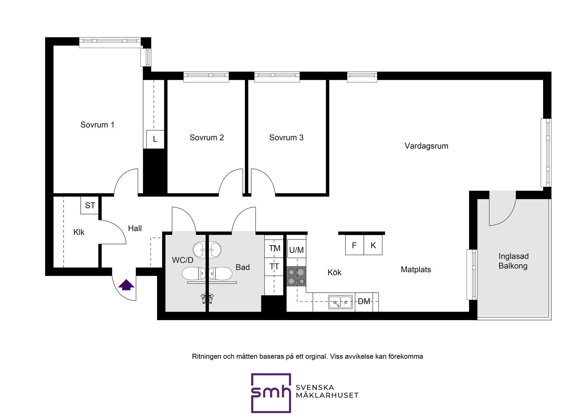 Bostadsrätt, Karen Blixens Gata 5, Bromma / Blackeberg, Stockholm