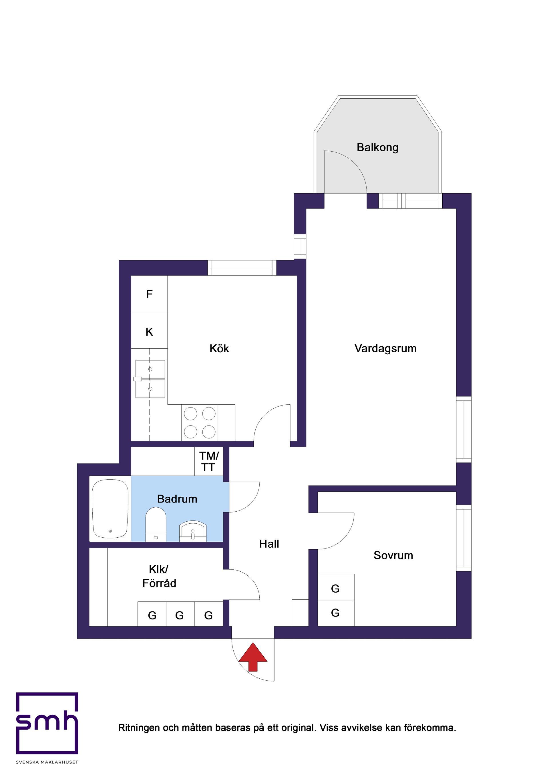 Bostadsrätt, Runstensvägen 23, Haninge