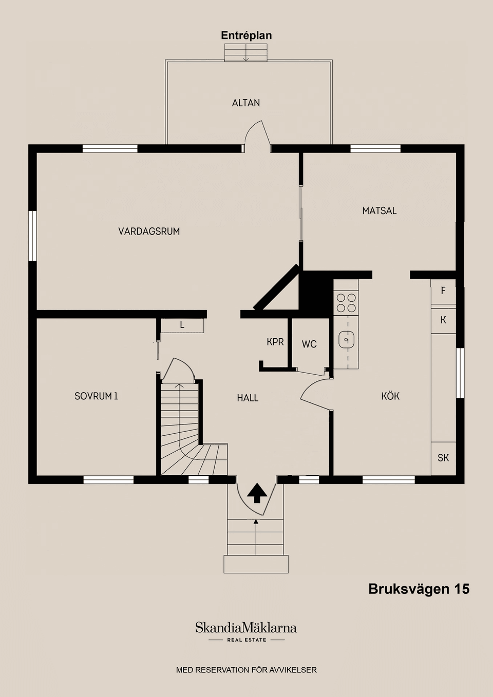 Villa, Bruksvägen 15, Åmot, Ockelbo