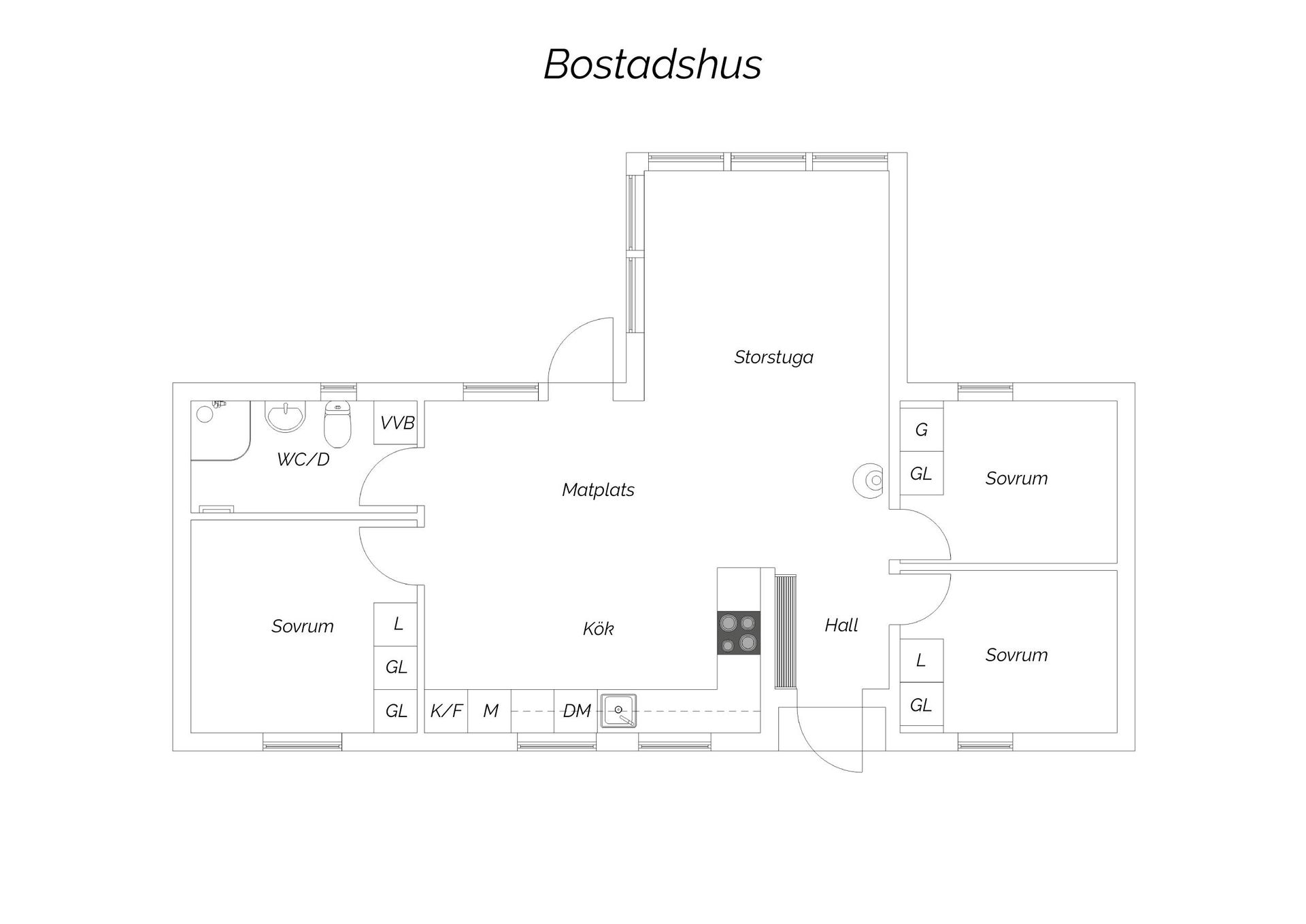 Villa, Getingvägen 17, Åhus, Kristianstad