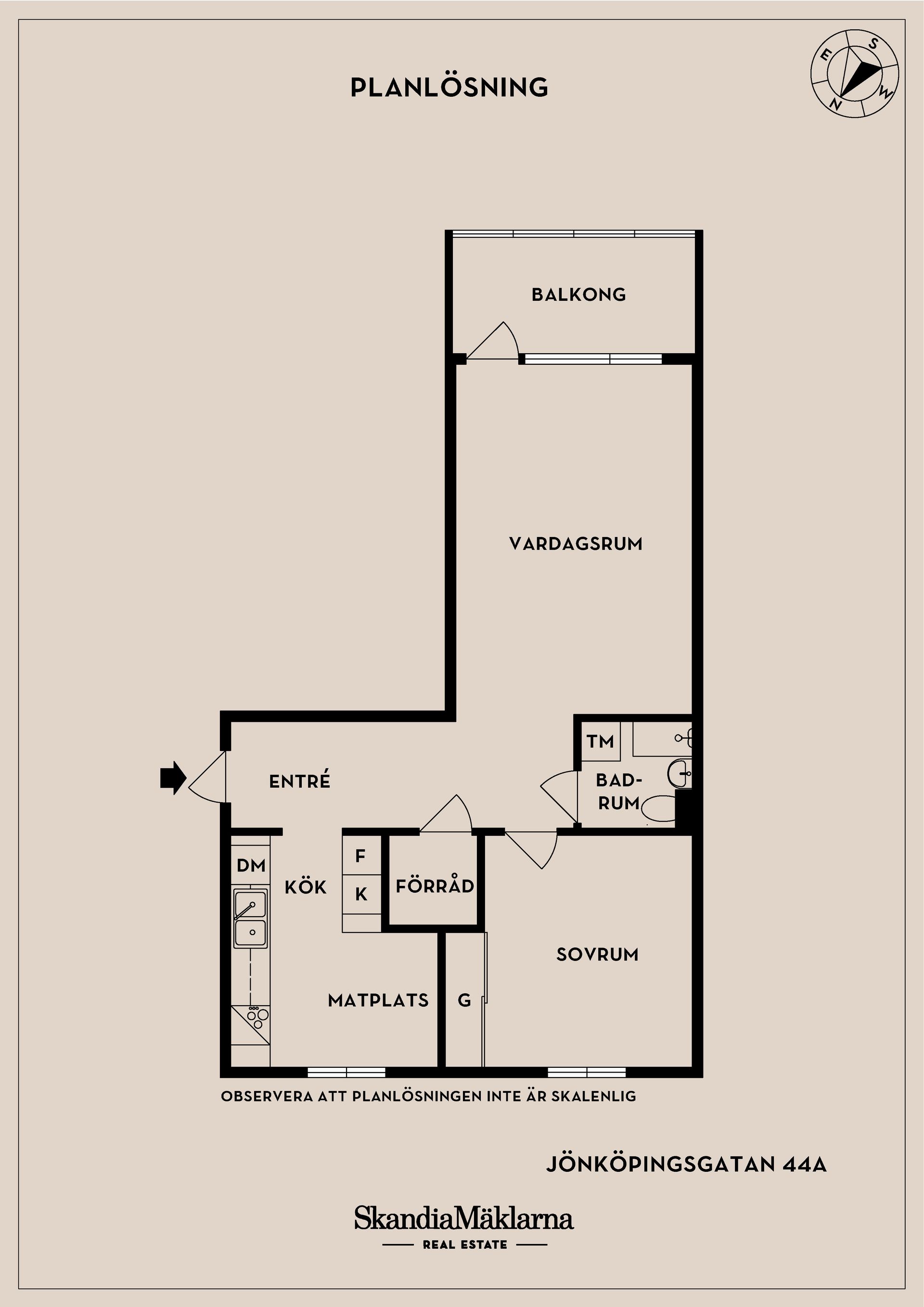 Bostadsrätt, Jönköpingsgatan 44A, Husensjö, Helsingborg