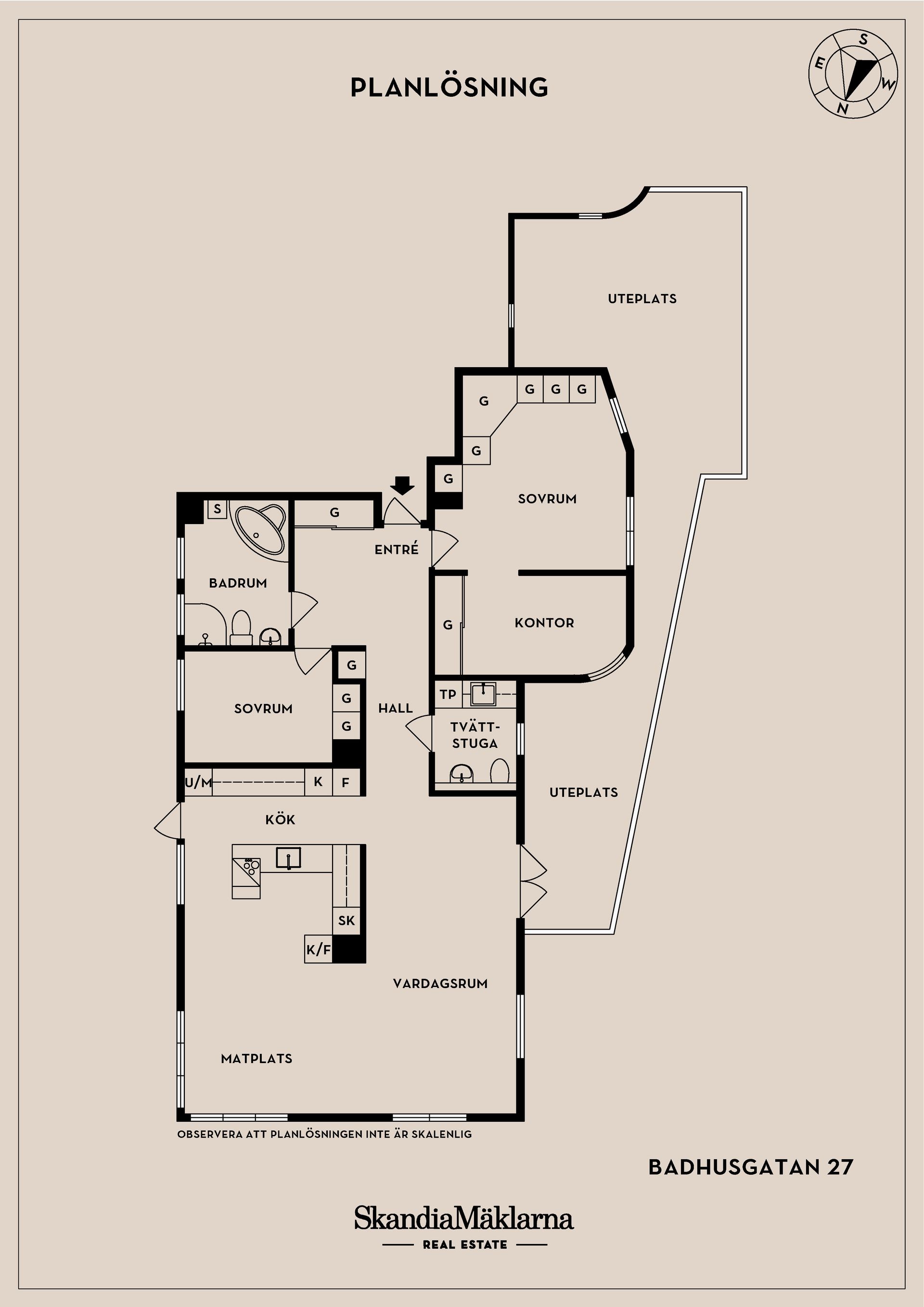 Bostadsrätt, Badhusgatan 27, Nyhamn, Landskrona
