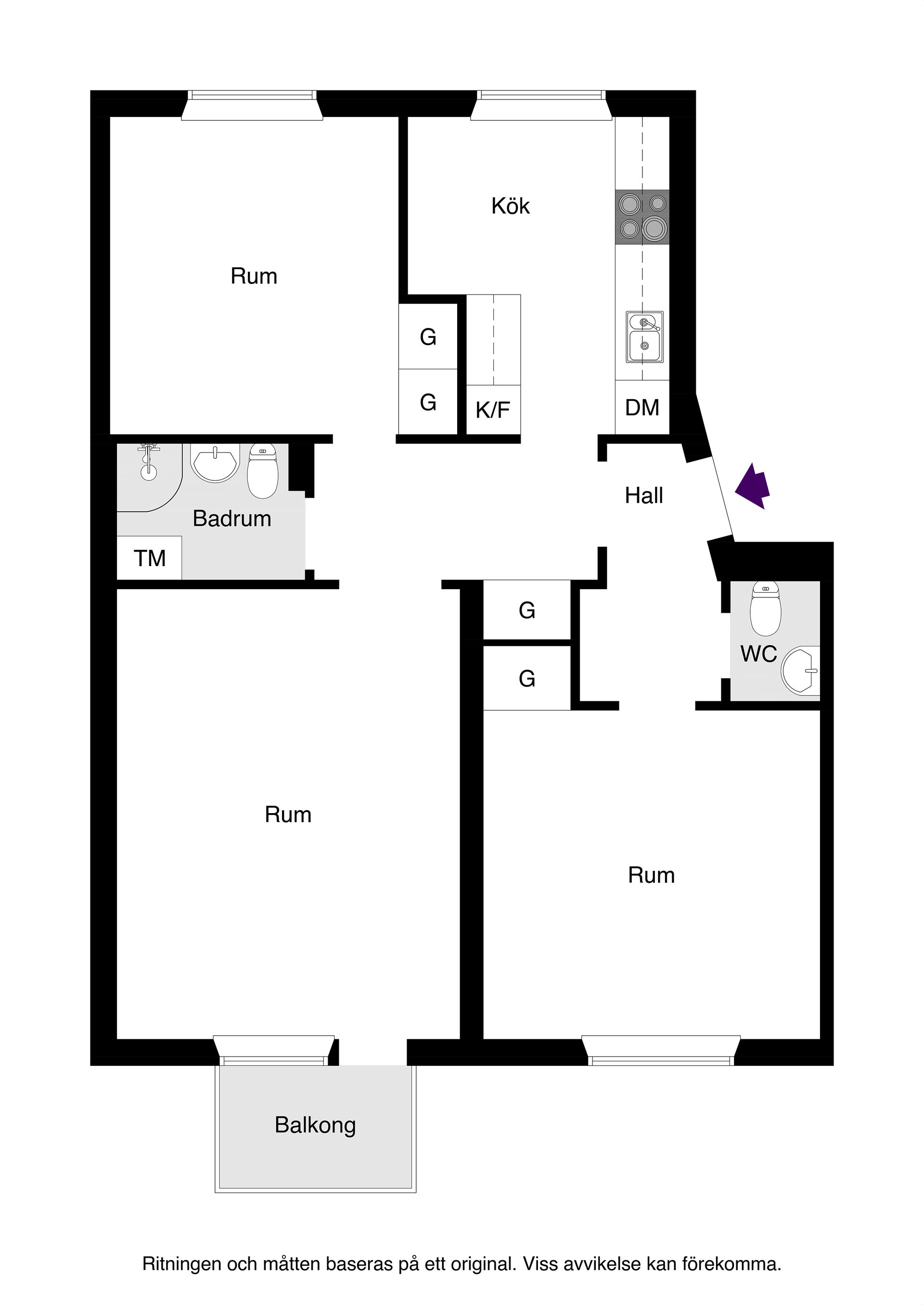 Bostadsrätt, Tegnérgatan 38A, Luthagen, Uppsala