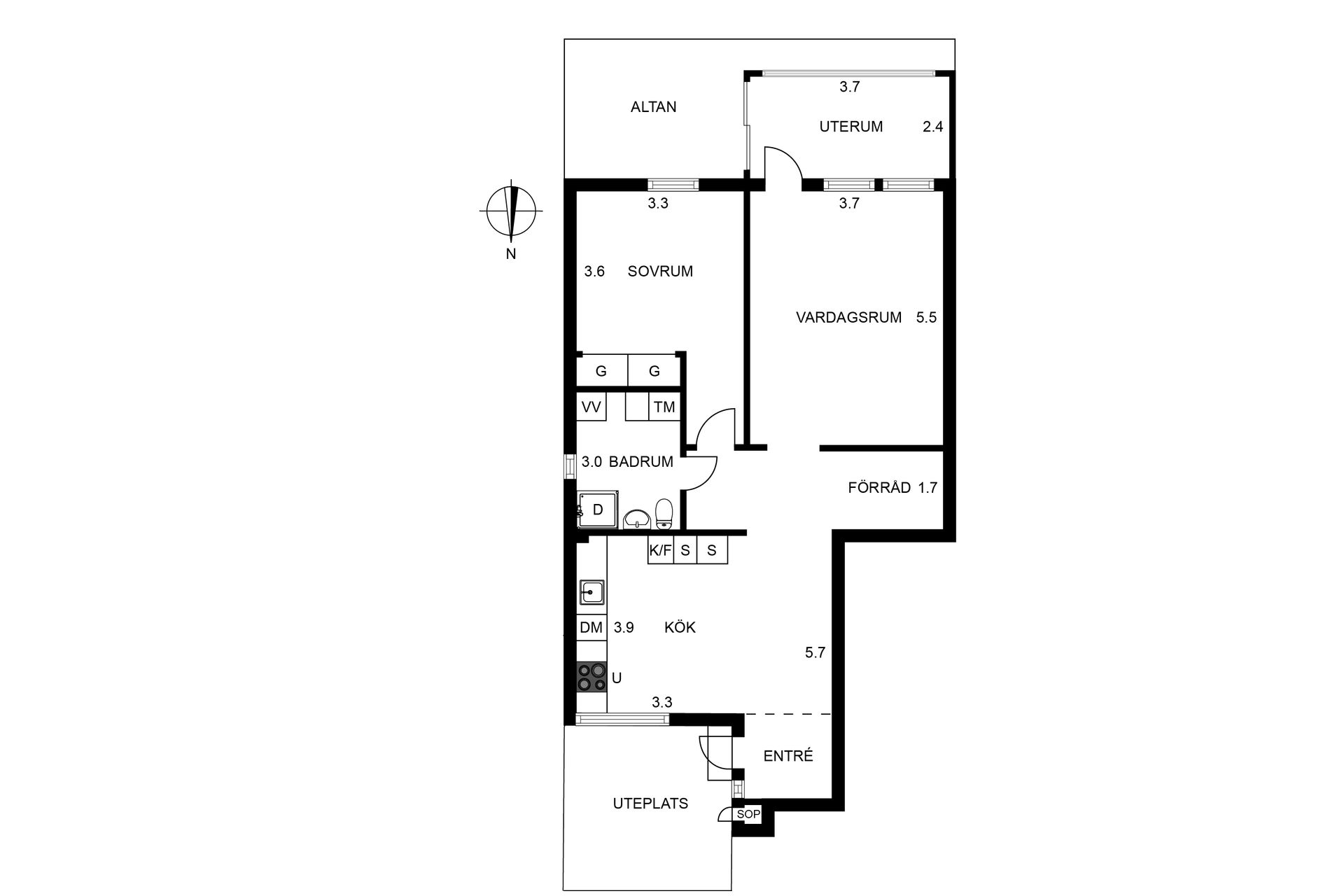Bostadsrätt, Granåsvägen 104, Vargön, Vänersborg
