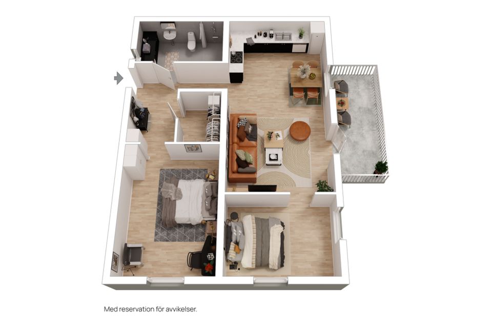 Bostadsrätt, Östregårds Väg 2e, Märsta - Centralt, Sigtuna