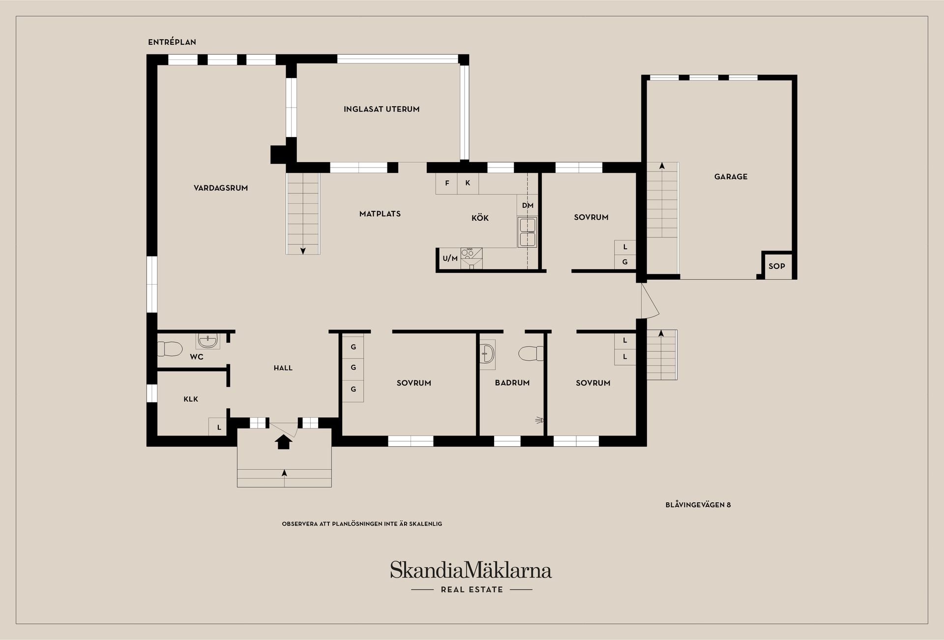 Villa, Blåvingevägen 8, Övre Öxnehaga, Jönköping