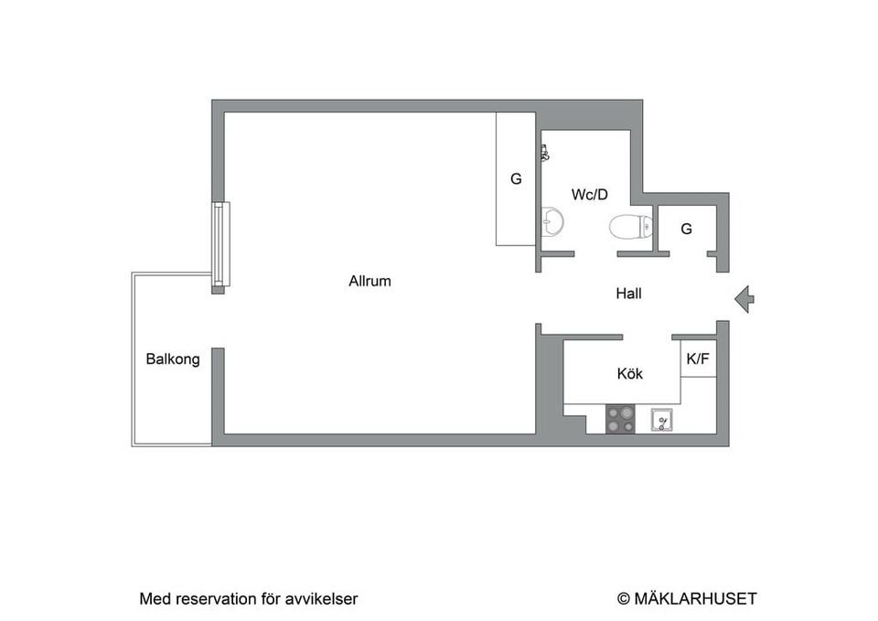 Bostadsrätt, Tulegatan 27a, Centrala Sundbyberg, Sundbyberg
