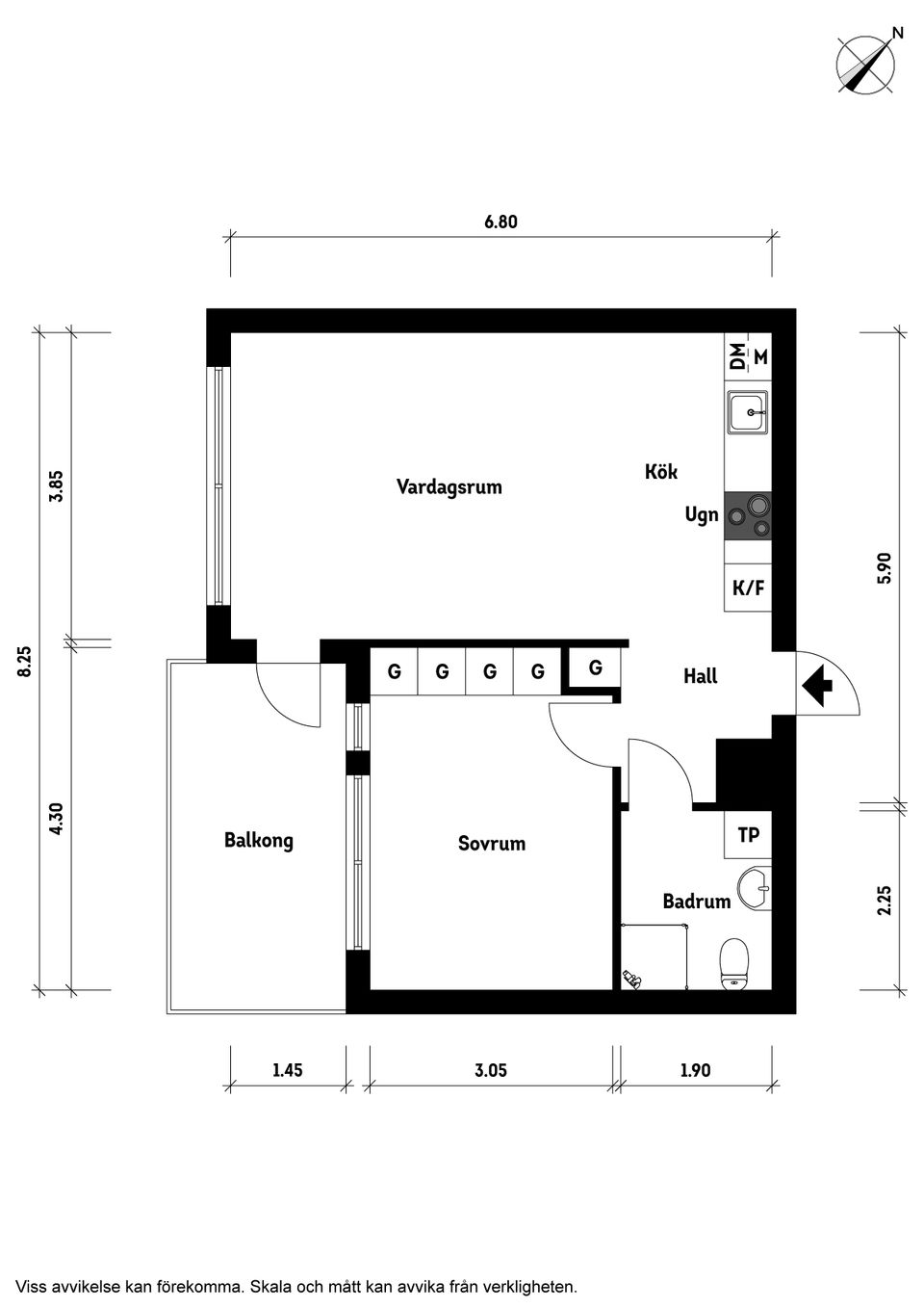 Bostadsrätt, Mor Brittas väg 7, Björkris, Kungsbacka