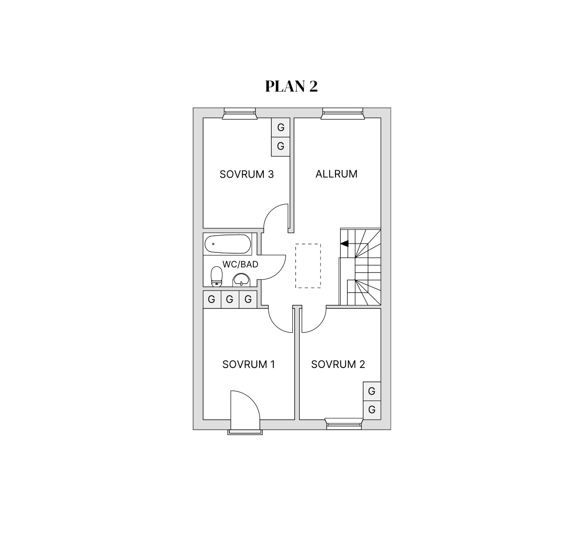 Villa, Slåttergatan 5A, Vaggeryd - Västra Strand, Vaggeryd