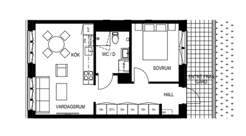 Bostadsrätt, LM Ericssons väg 10J, Telefonplan, Stockholm