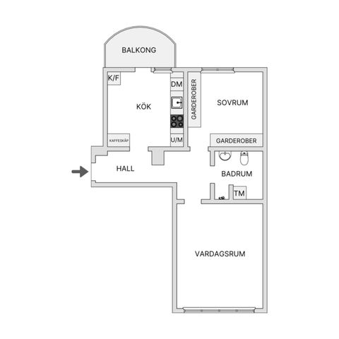 Bostadsrätt, Folkungagatan 101, Södermalm - SoFo, Stockholm