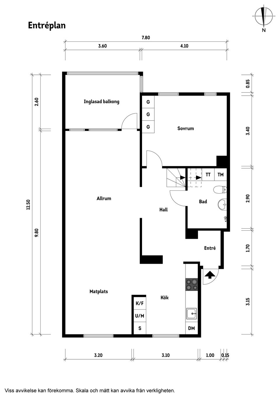 Bostadsrätt, Badvägen 7B, Solslätt, Klippan