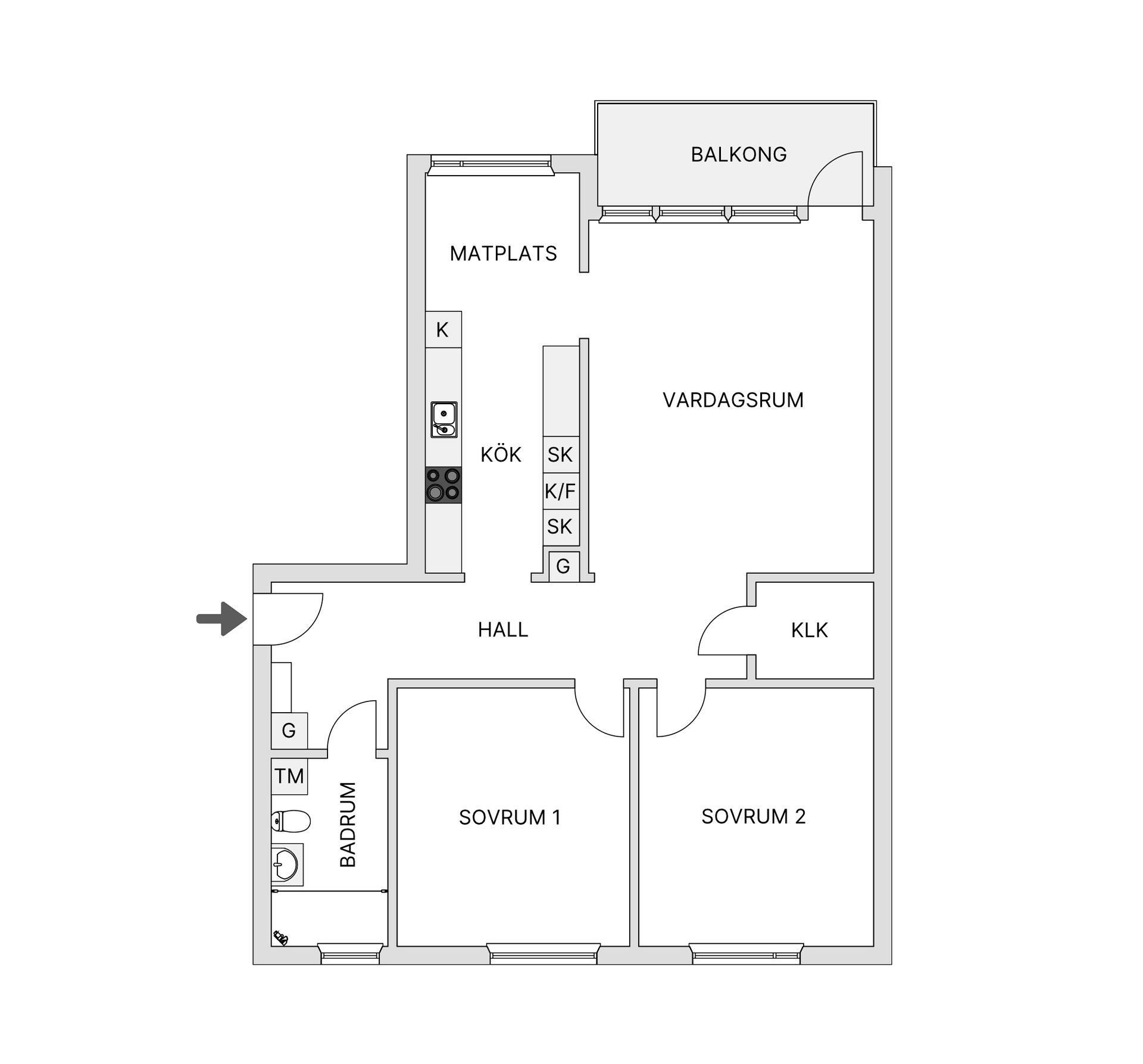 Bostadsrätt, Björnskogsvägen 64, Gustavsberg Lugnet, Värmdö