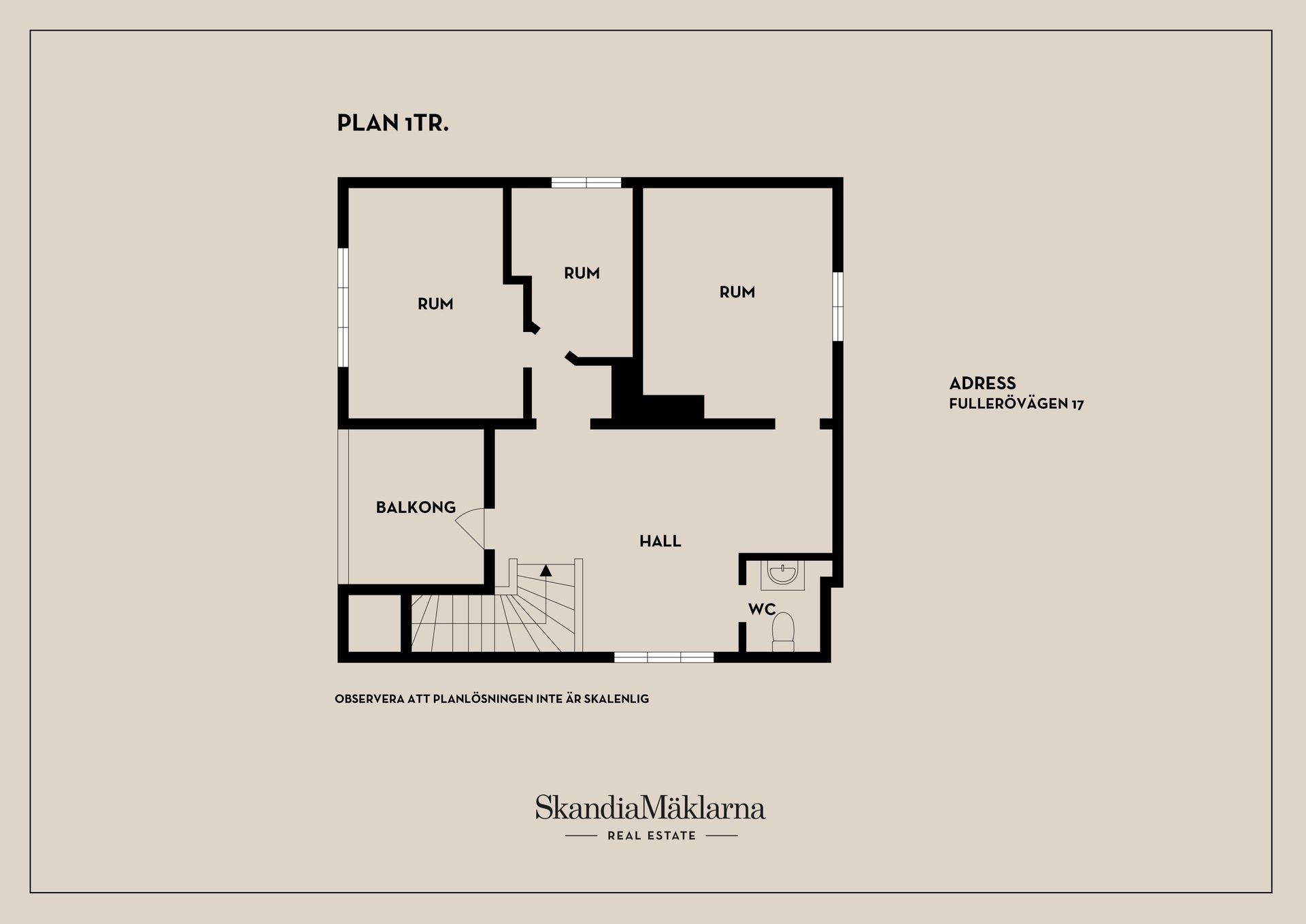 Villa, Fullerövägen 17, Hammarby Stadshage, Västerås