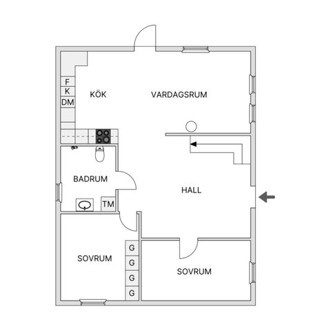 Villa, Tunarp Pellarp, Mullsjö