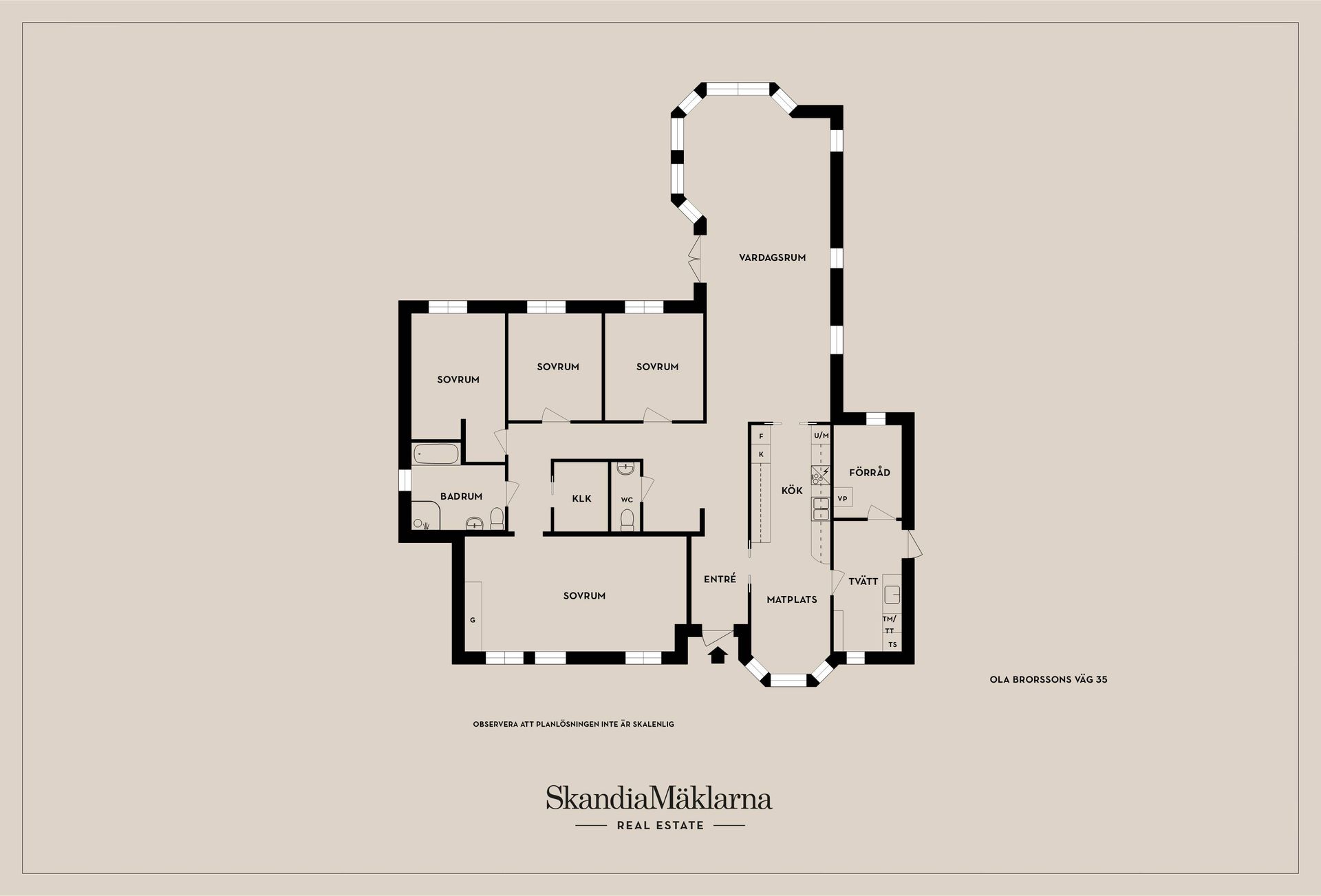 Villa, Ola Brorssons väg 35, Bunkeflostrand, Malmö