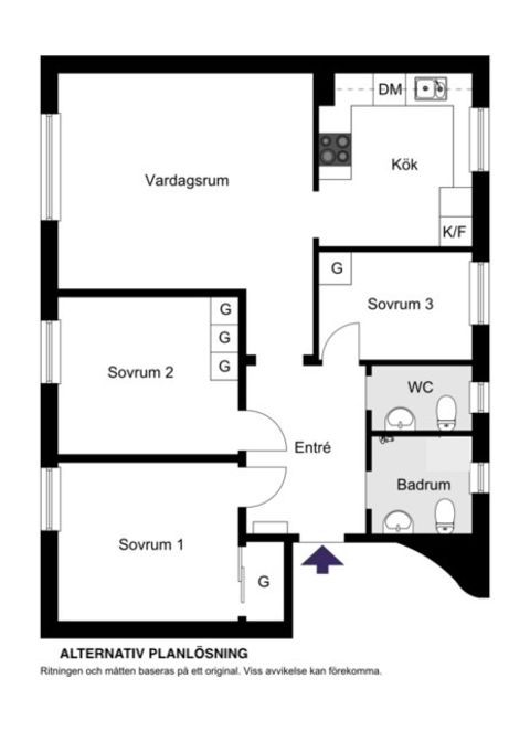Bostadsrätt, Trettondagsvägen 14, Midsommarkransen/Telefonplan, Stockholm