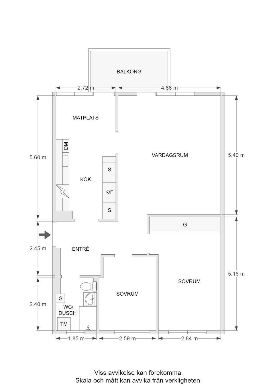 Bostadsrätt, Videgatan 12B, Valla, Linköping