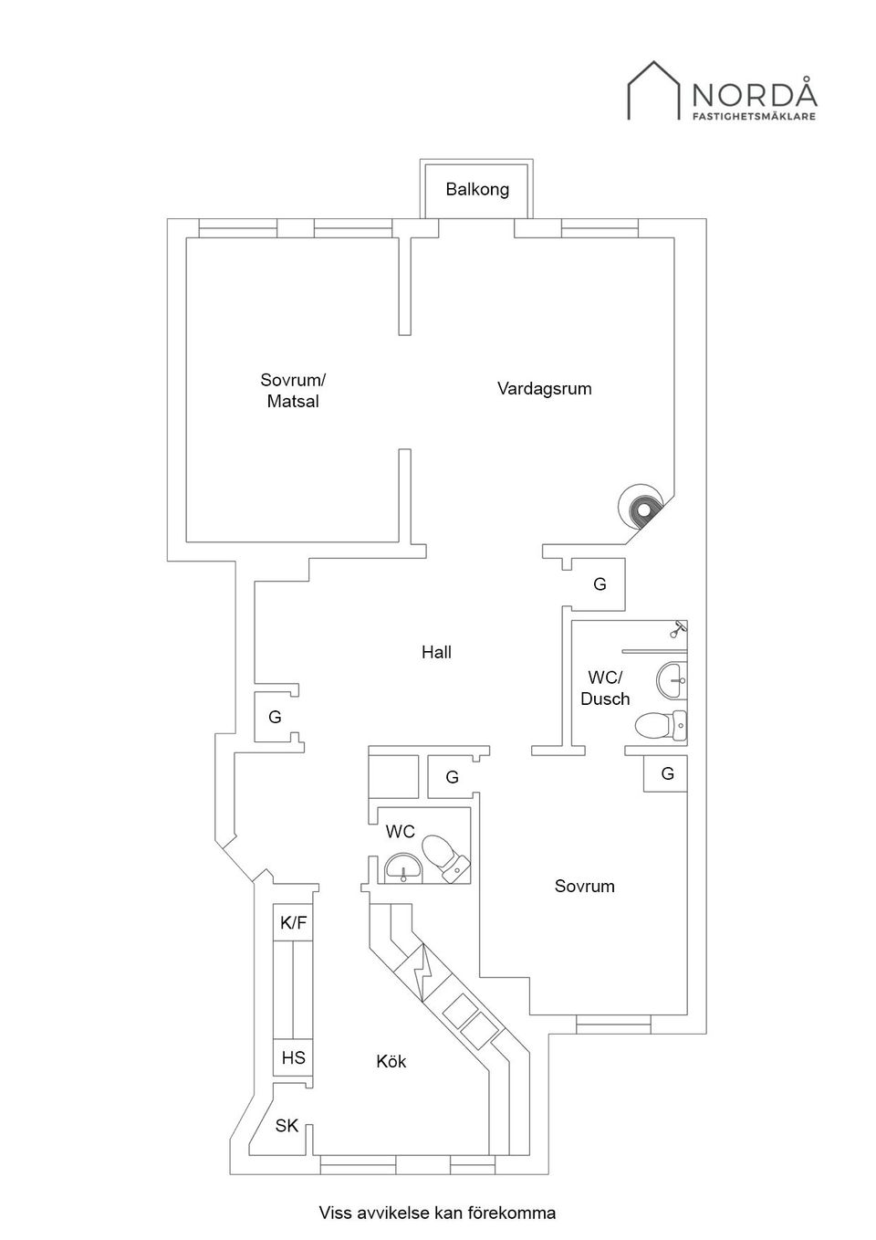 Bostadsrätt, Oskarsparken 13, Centralt Öster, Örebro