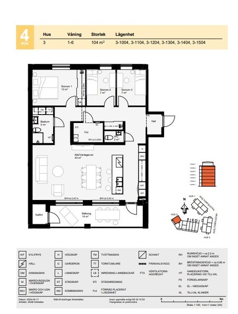 Bostadsrätt, Axeltorpsgatan 5, Mariastaden, Helsingborg