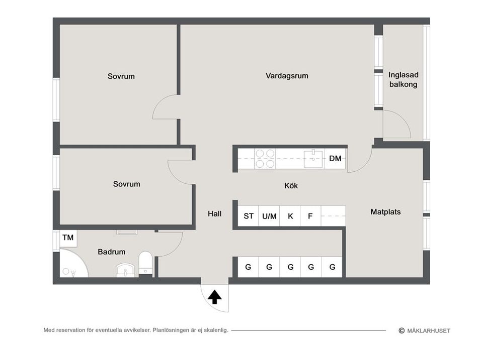 Bostadsrätt, Skaragatan 41, Rosengården, Helsingborg