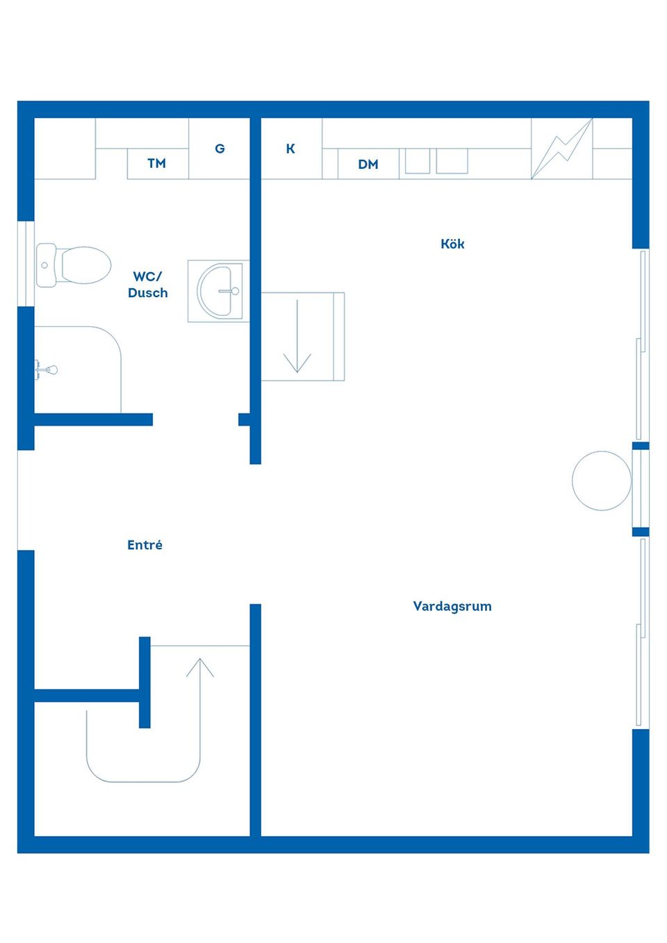 Bostadsrätt, Toppstigen 23, Järvsö, Öjeberget, Ljusdal