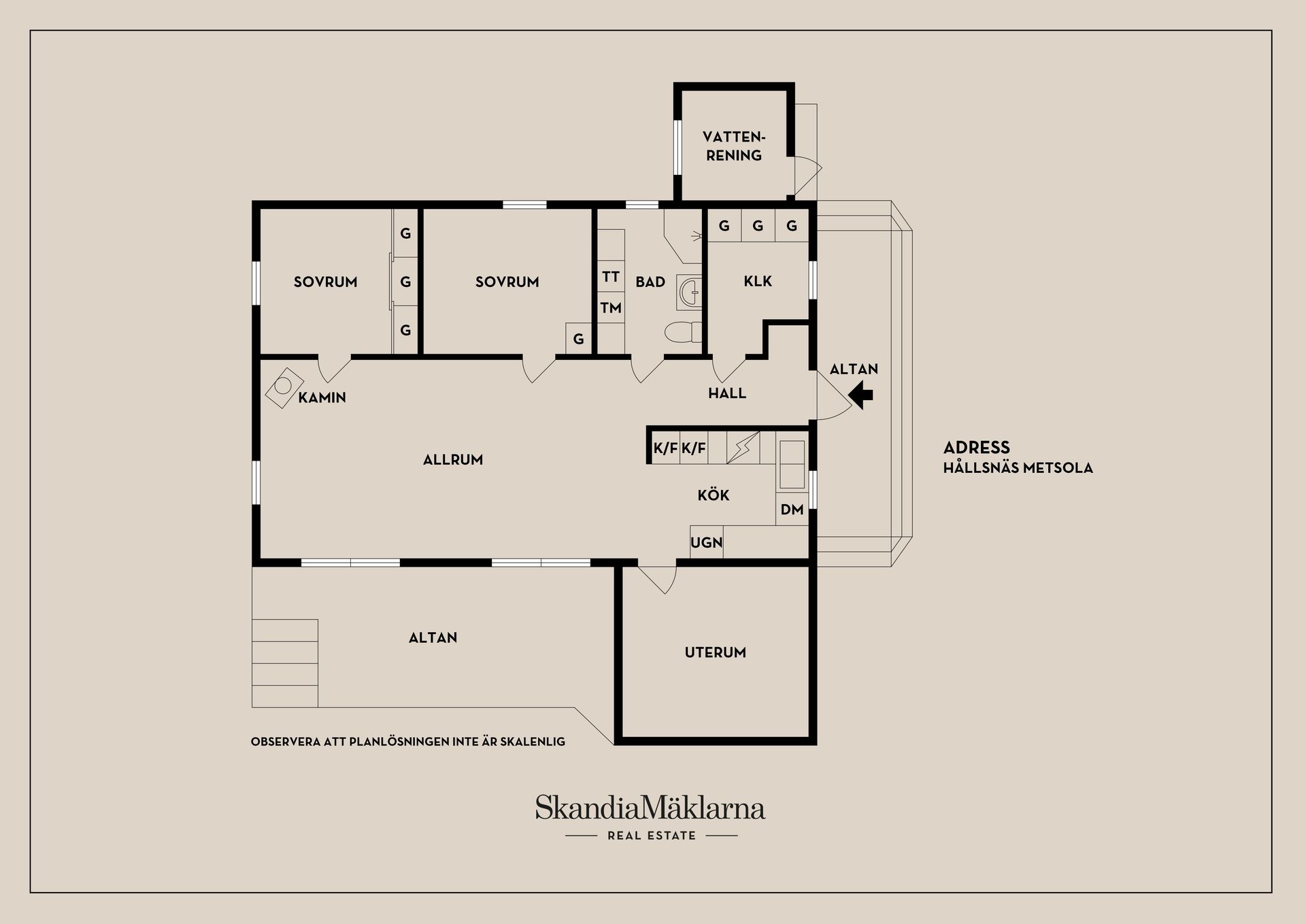 Villa, Hållsnäs Metsola 1, Hållsnäs, Trosa