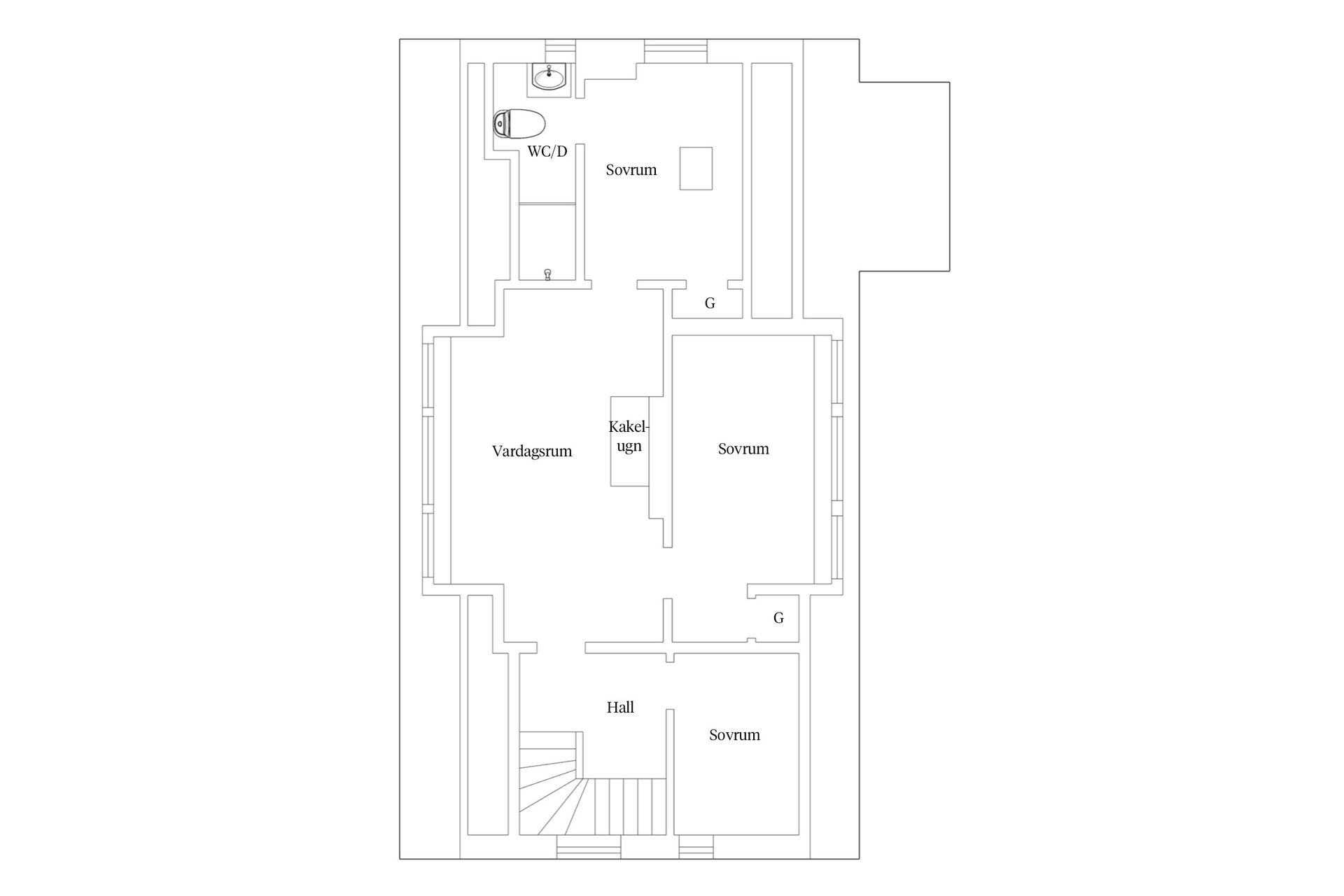 Villa, Strandvägen 163, Centralt, Lomma