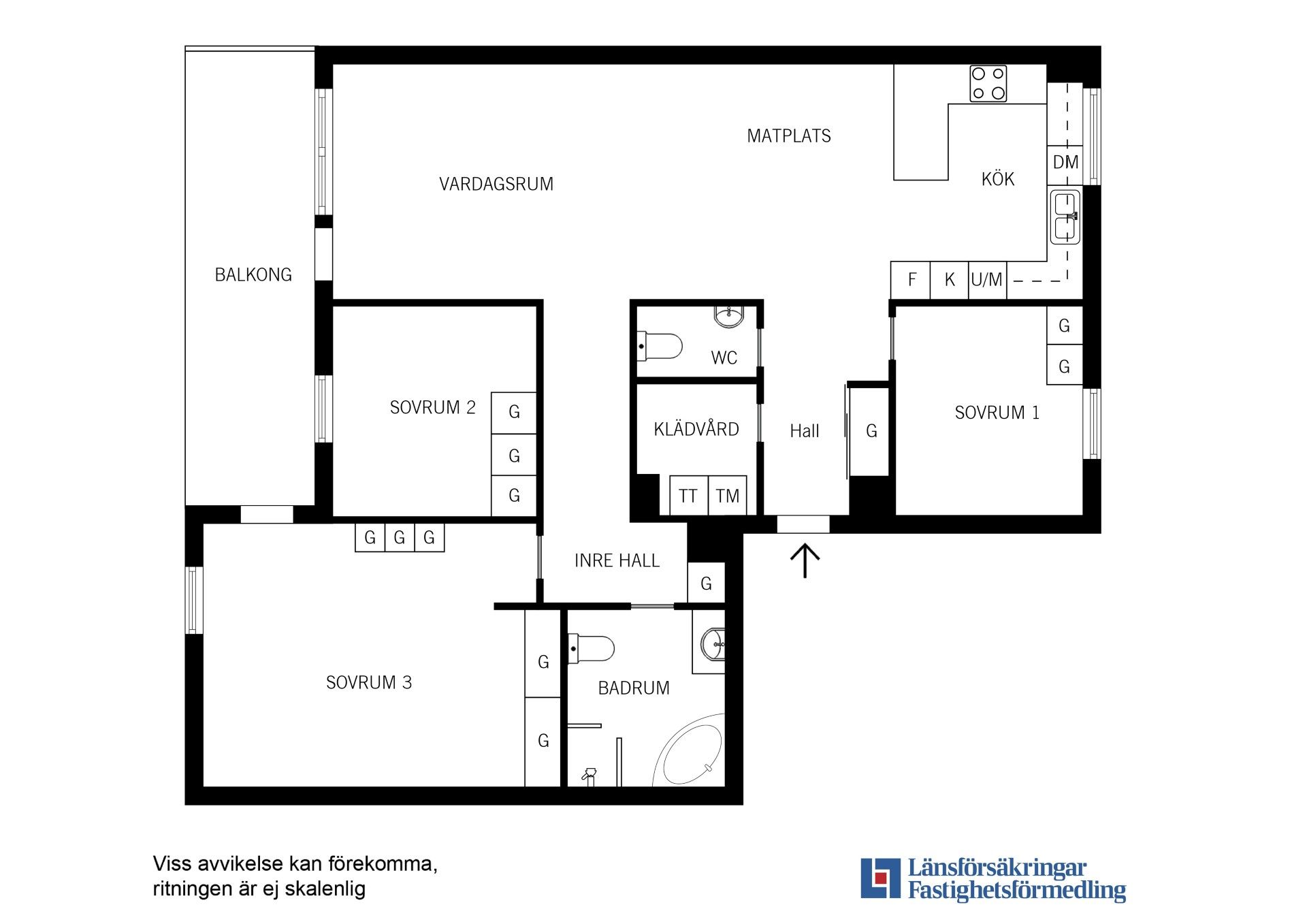 Bostadsrätt, Gamla Södertäljevägen 136A, Segeltorp, Huddinge