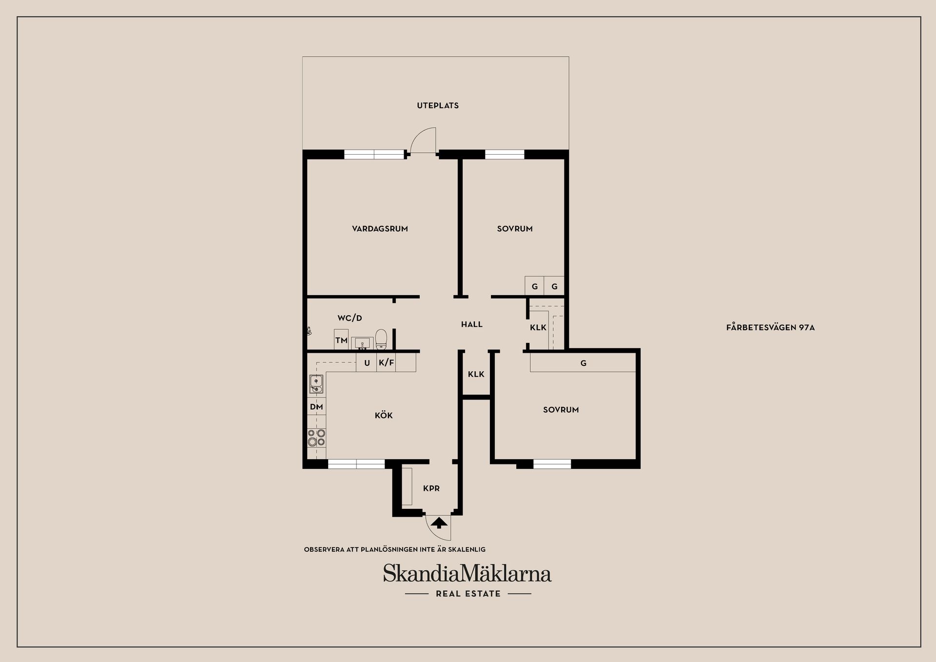 Bostadsrätt, Fårbetesvägen 97A, Malmslätt/Tokarp, Linköping