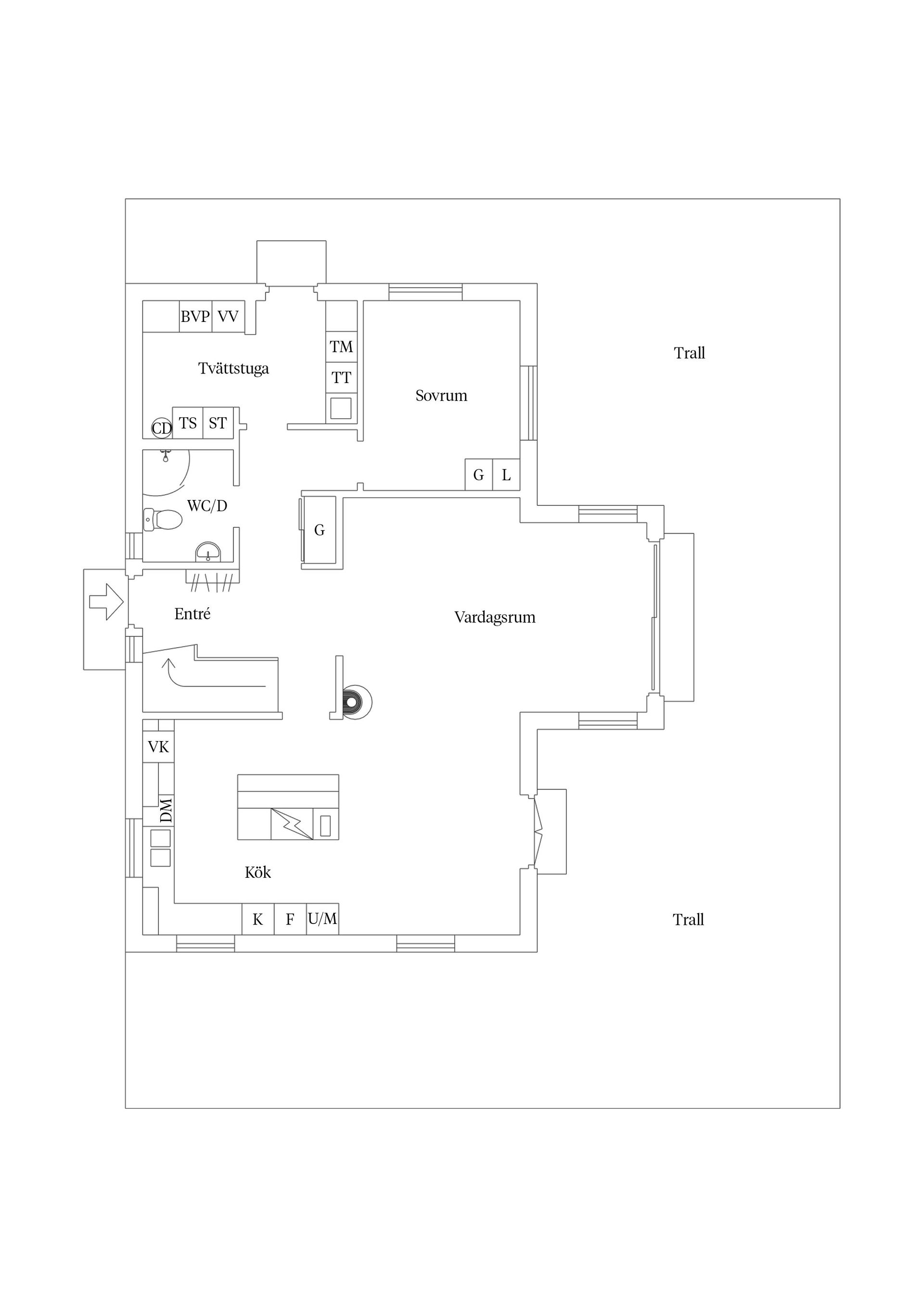 Villa, Vikvägen 11, Vårdsätra, Uppsala