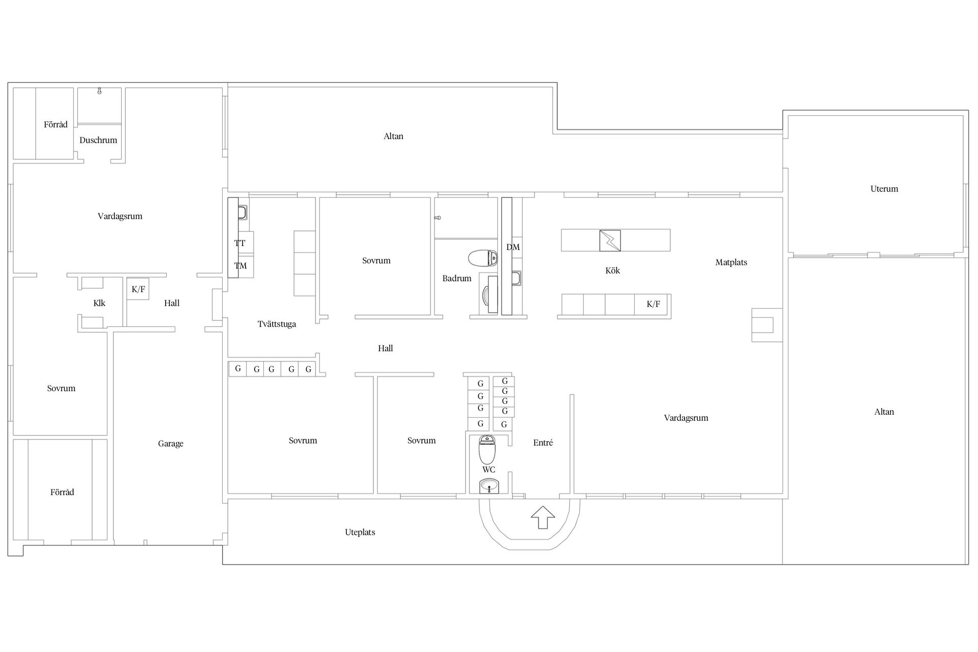 Villa, Pilspetsvägen 1, Öllsjö, Kristianstad