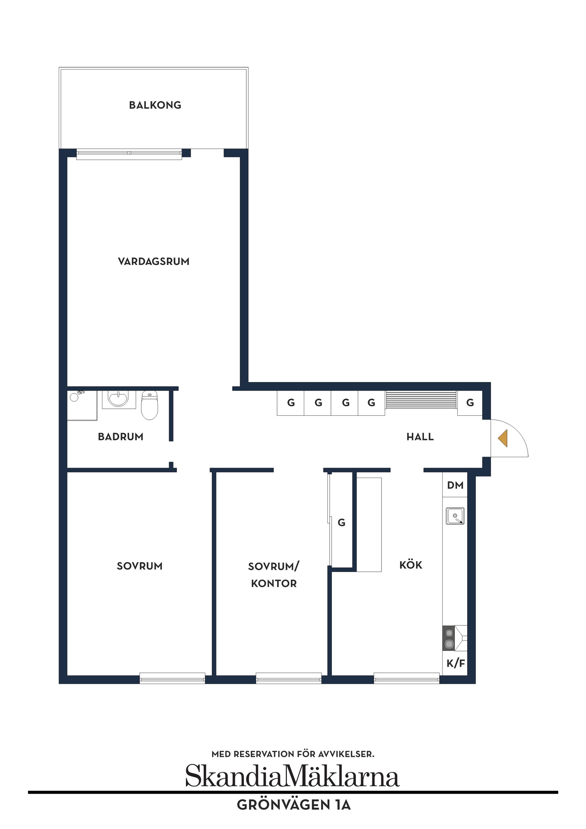 Bostadsrätt, Grönvägen 5A, Burlöv