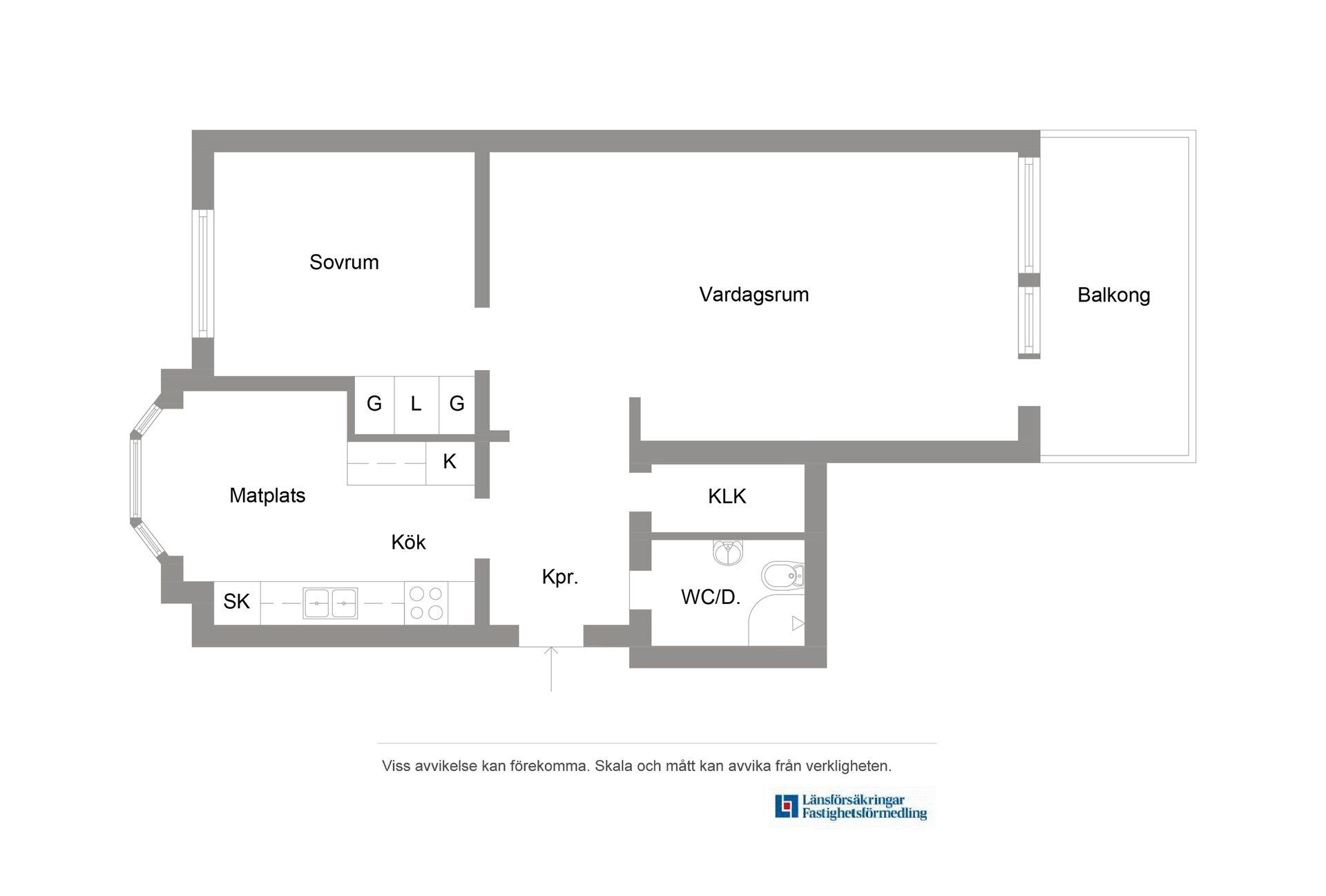 Bostadsrätt, Siggesborgsgatan 9C, Gideonsberg, Västerås