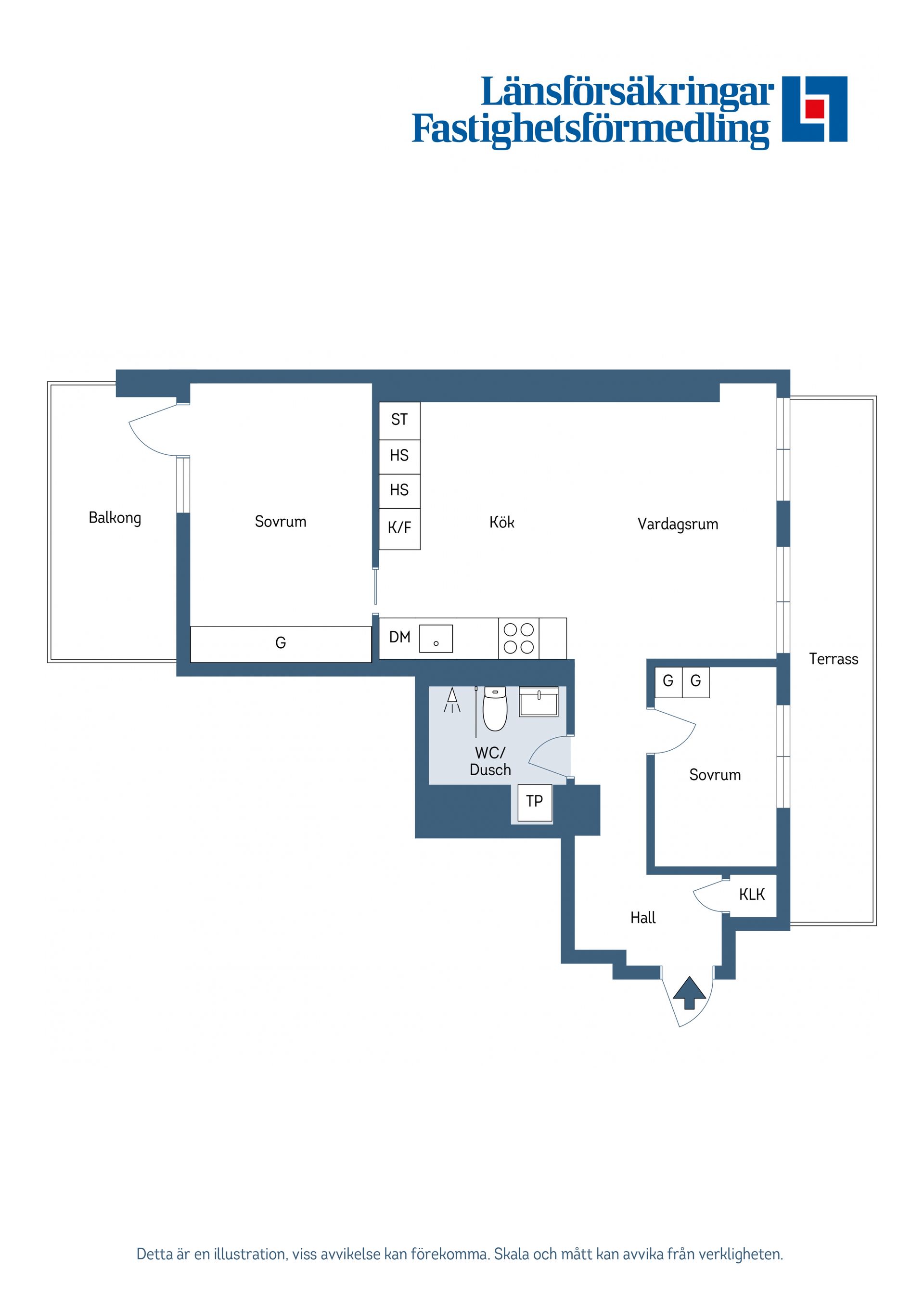 Bostadsrätt, Tre kronors väg 37, Kvarnholmen, Nacka