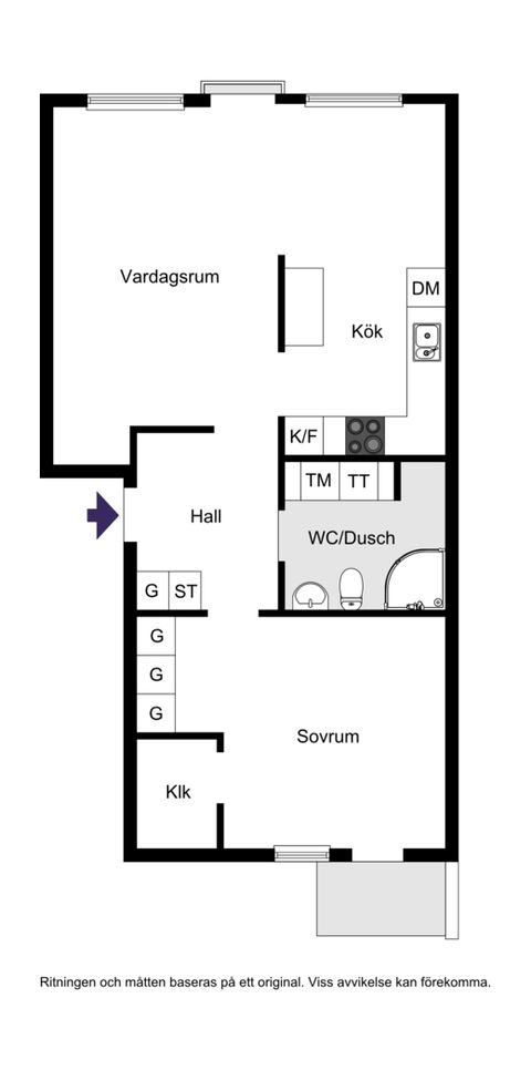 Bostadsrätt, Vingårdsgatan 7, 1 tr!, Liljeholmskajen, Stockholm