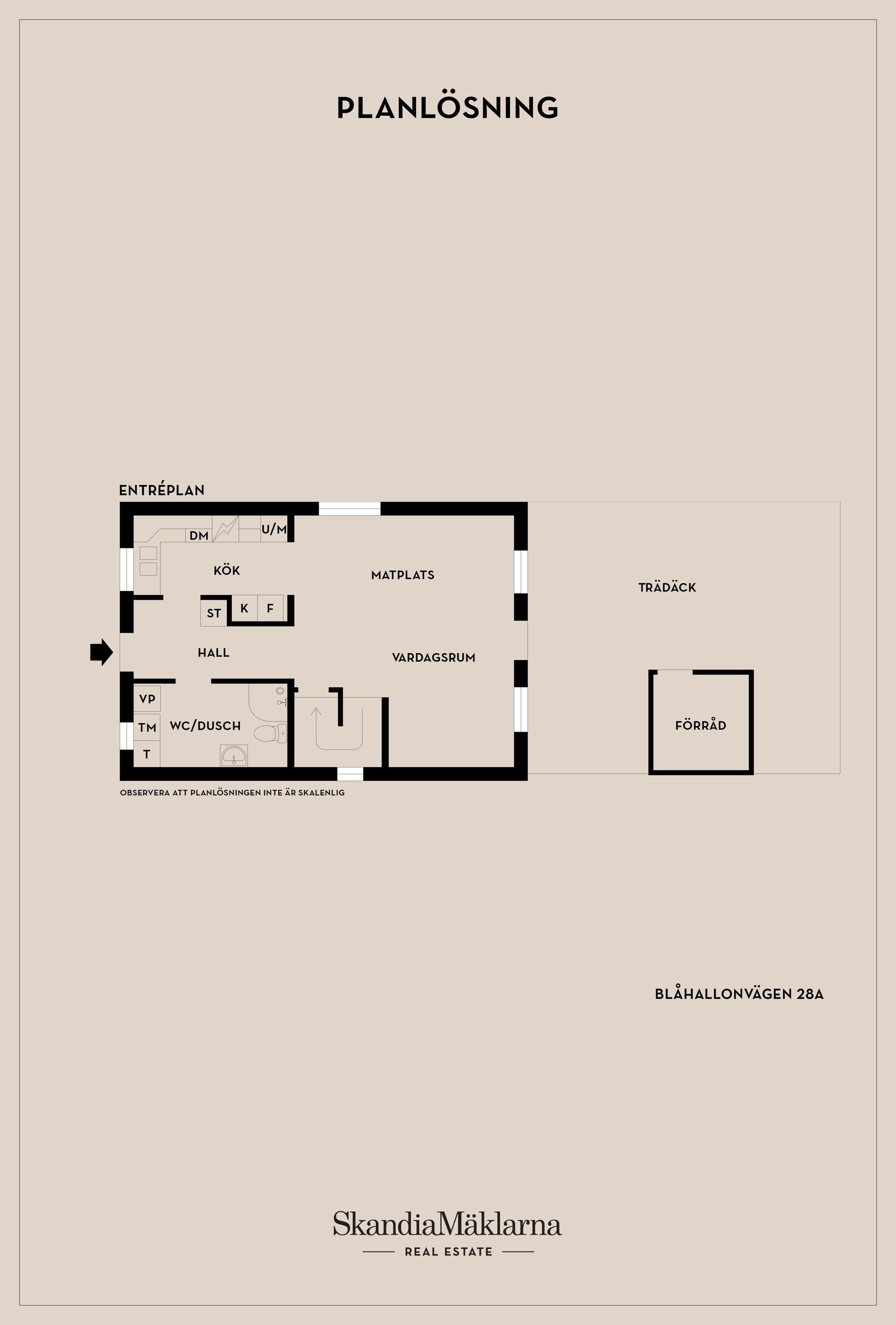 Radhus, Blåhallonvägen 28A, Tosterö - Stavlund, Strängnäs