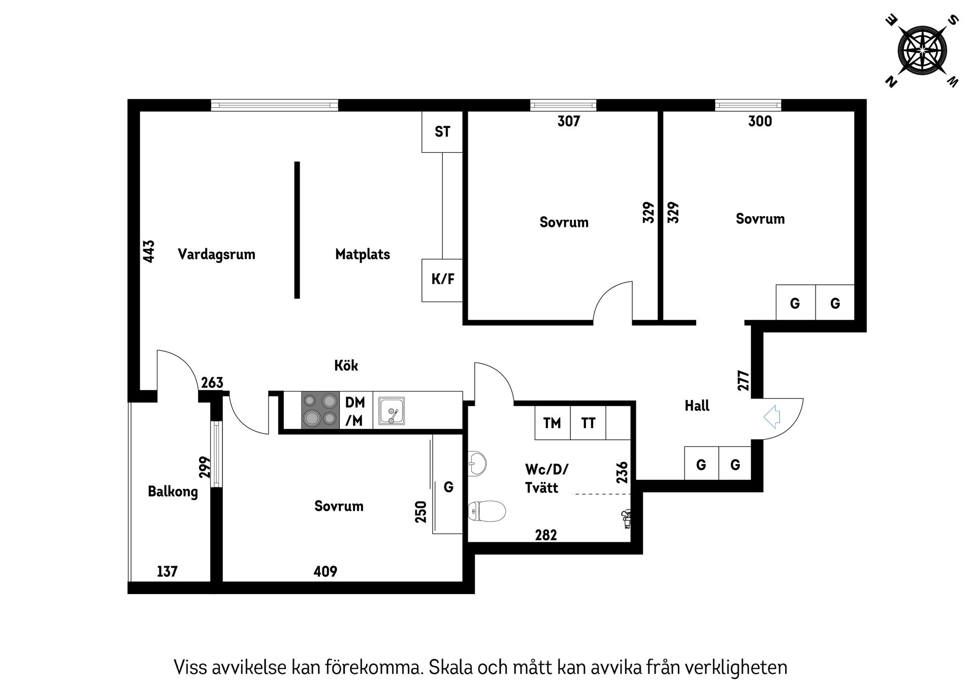 Bostadsrätt, Larsbodavägen 82, 2tr, Farsta, Stockholm