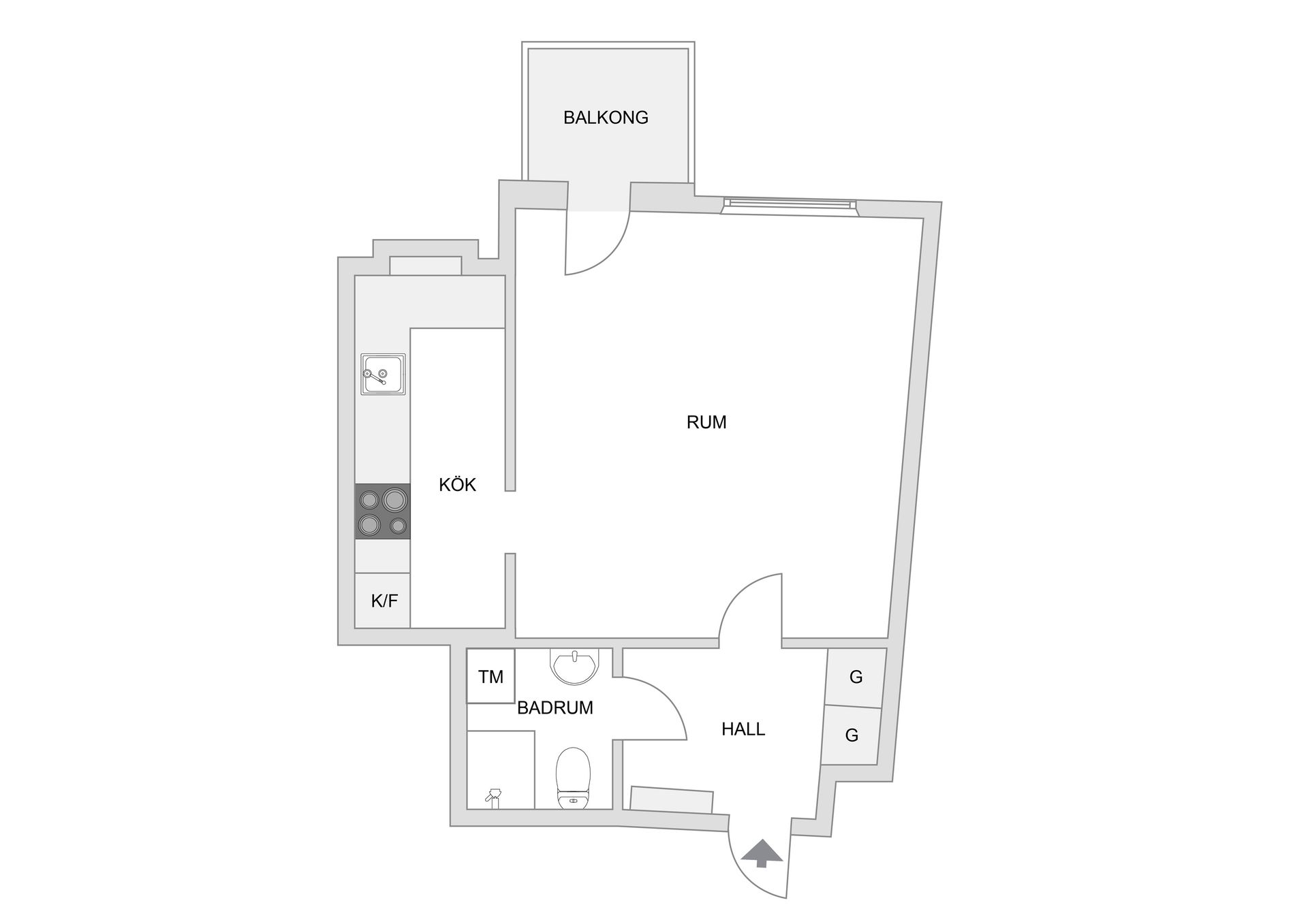 Bostadsrätt, Rondellen 18, Kallhäll, Järfälla