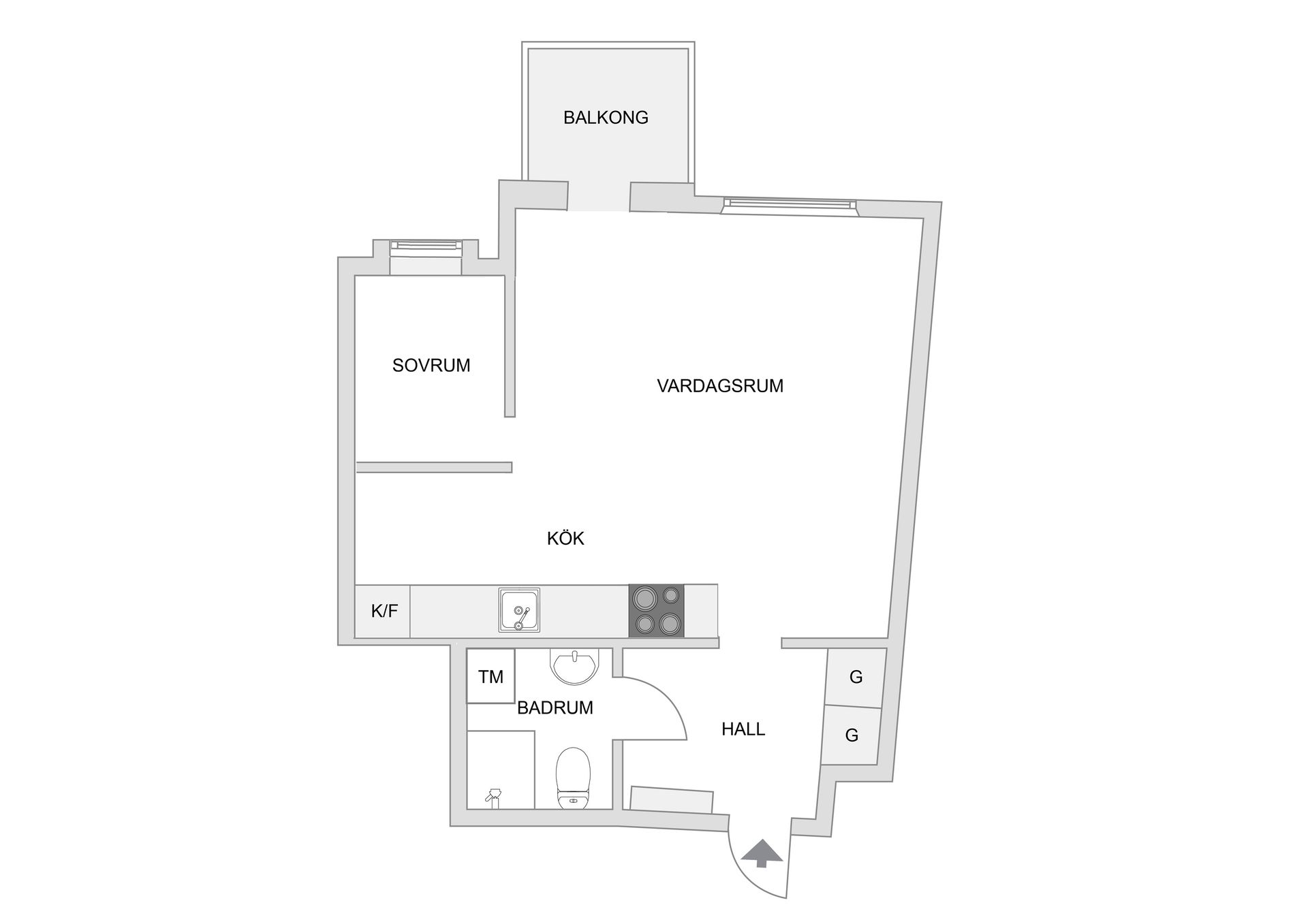 Bostadsrätt, Rondellen 18, Kallhäll, Järfälla