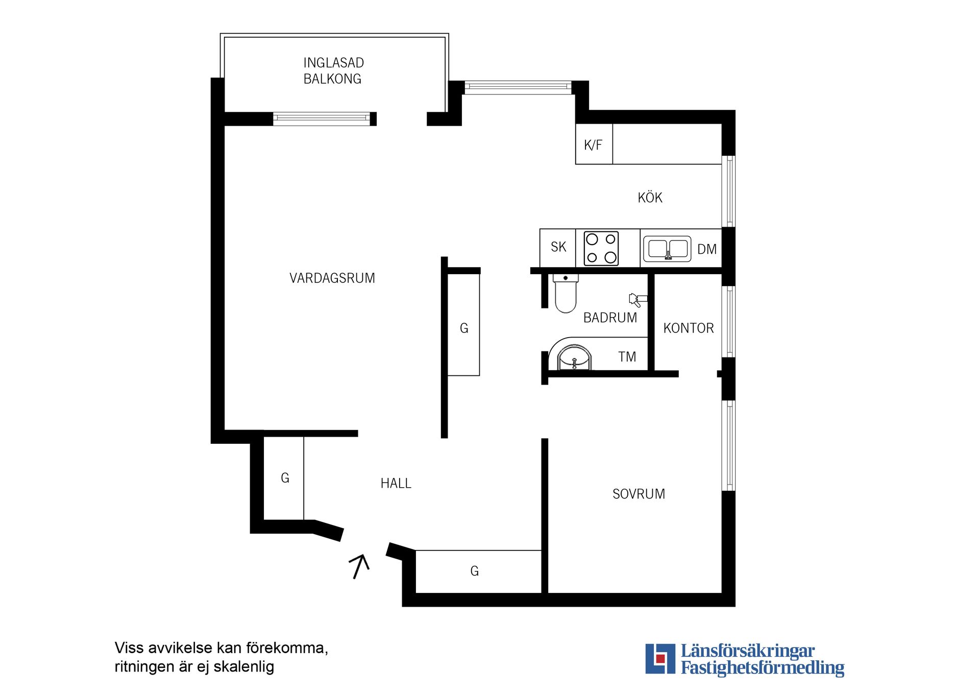 Bostadsrätt, Eva Bonniers gata 4, Fruängen, Stockholm