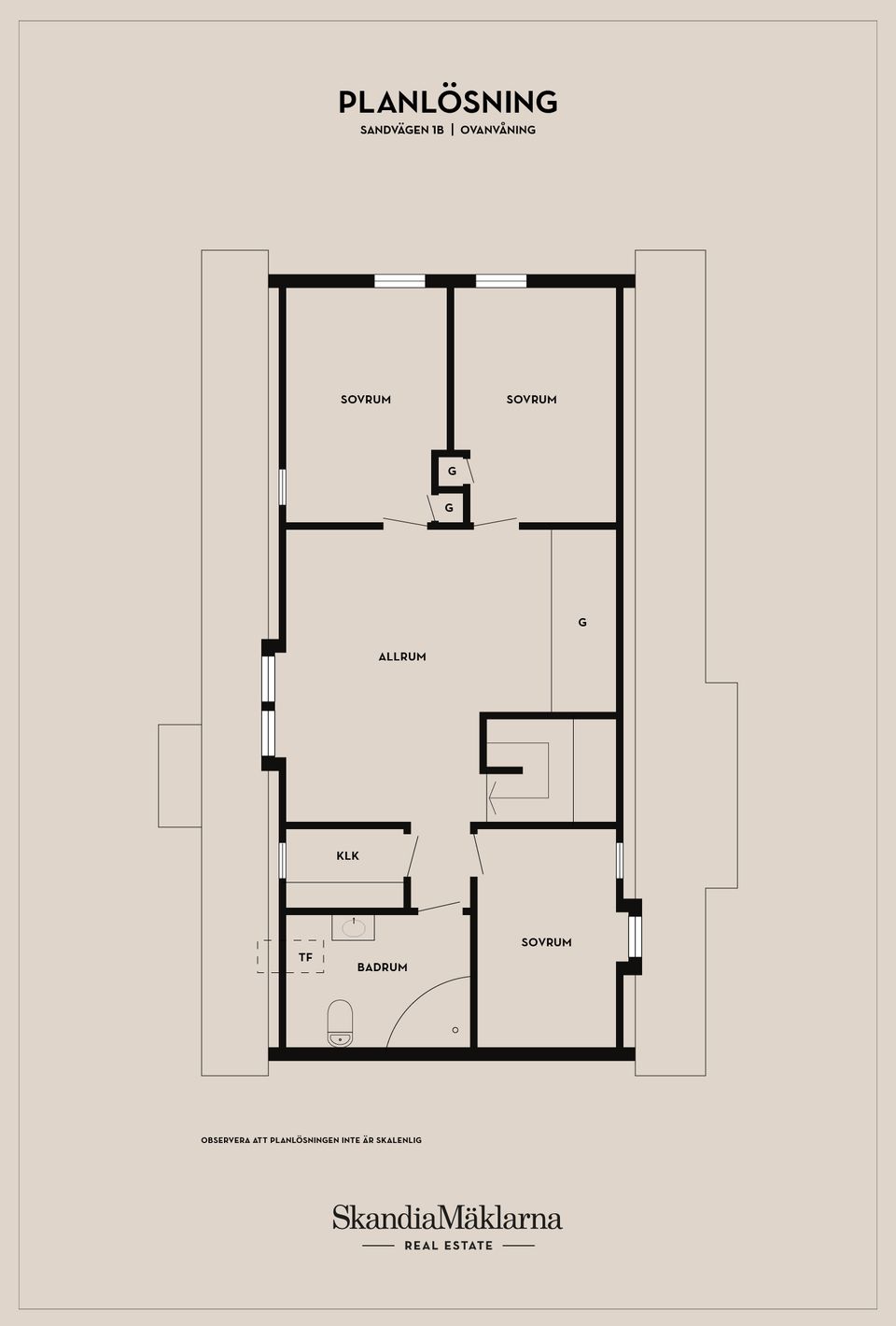 Radhus, Sandvägen 1B, Köpingebro, Ystad