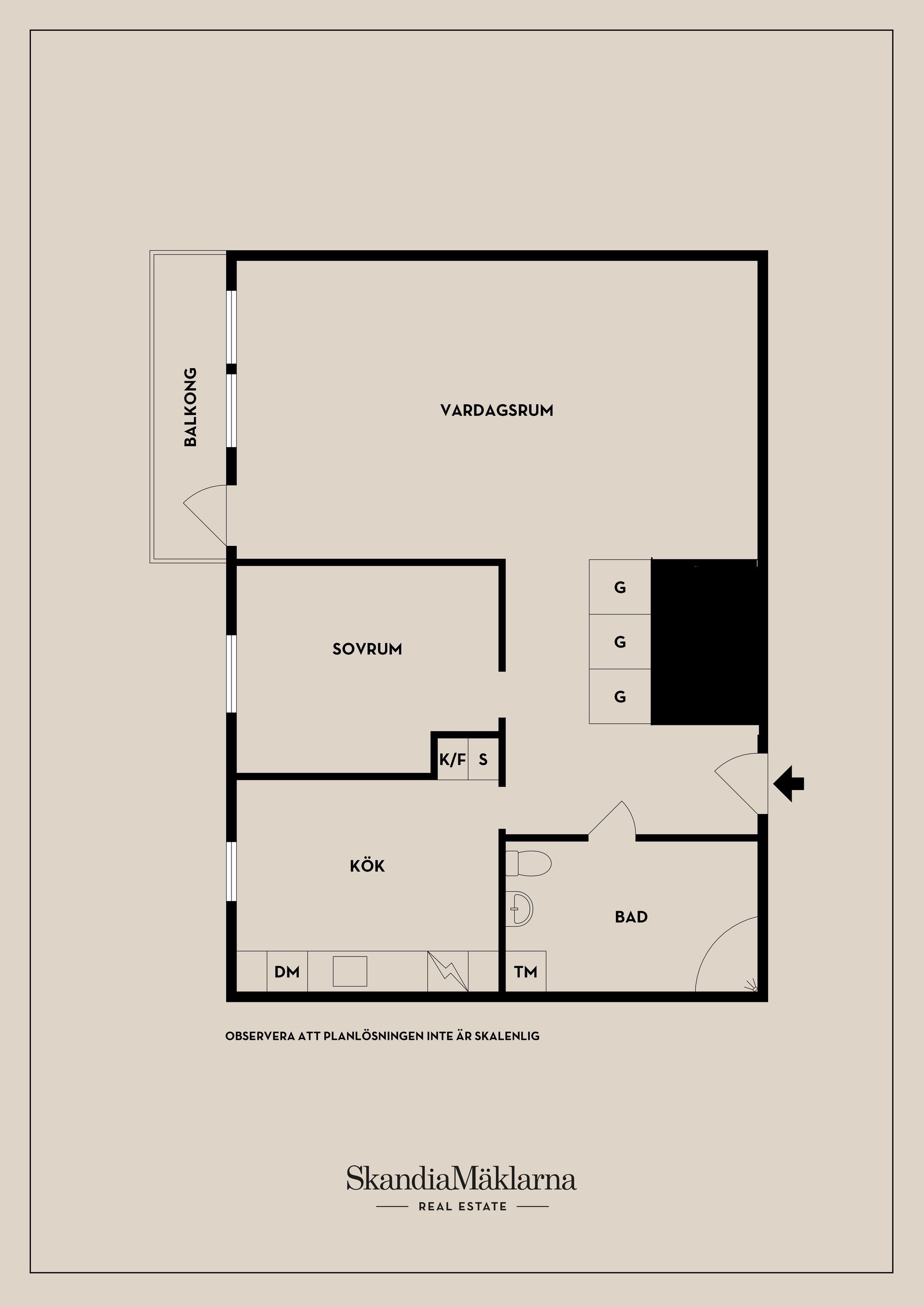 Bostadsrätt, Föreningsgatan 24A, Nyköping
