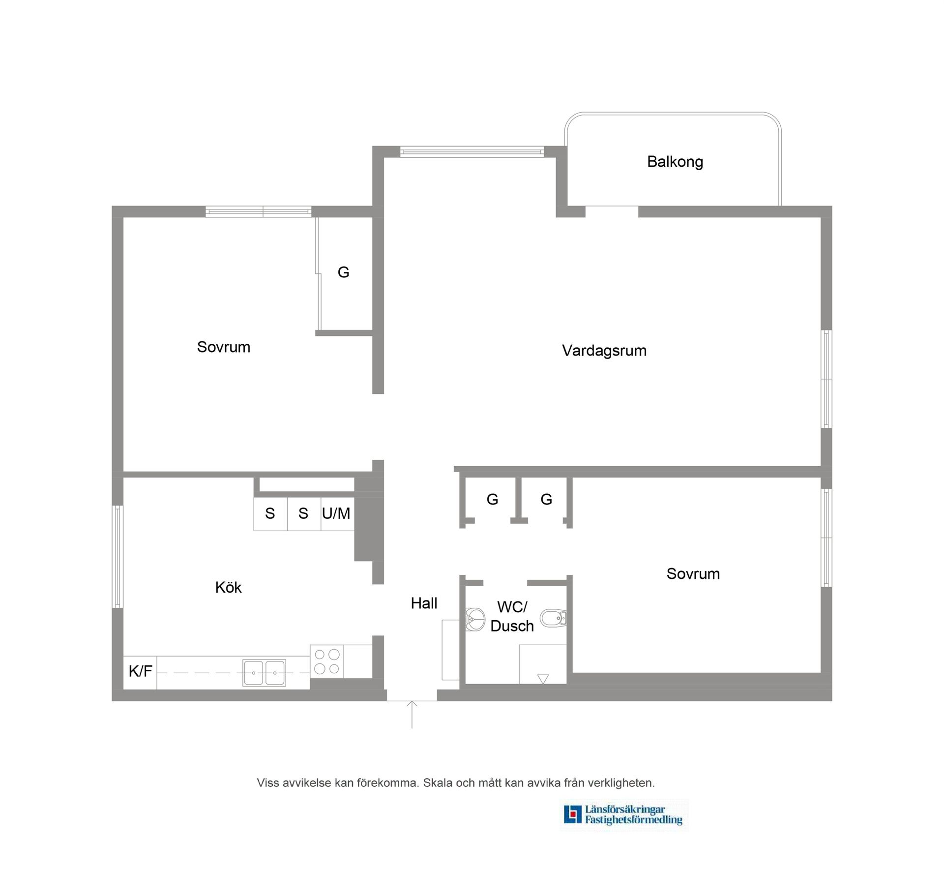 Bostadsrätt, Norra Ringvägen 27A, Kristiansborg, Västerås