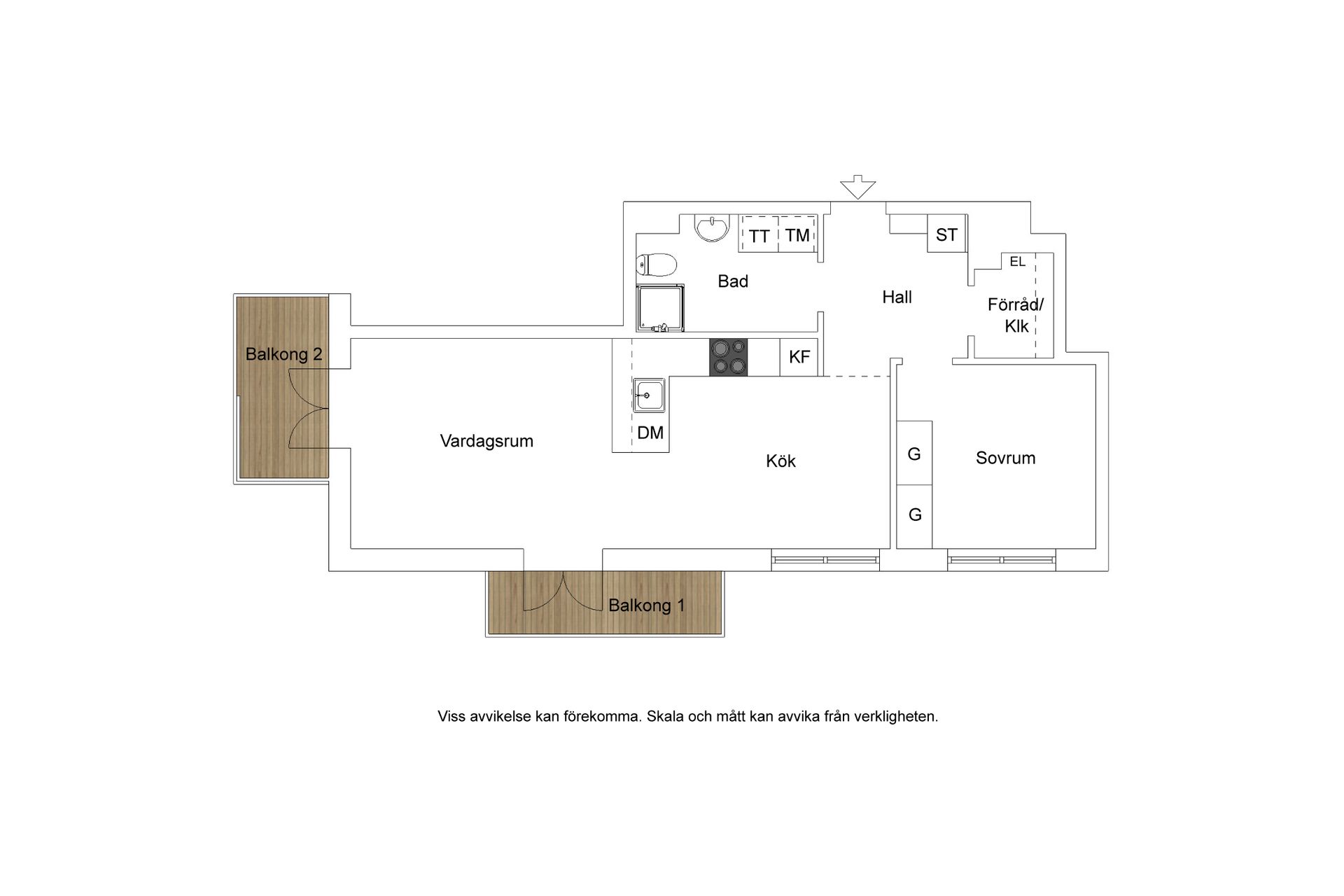 Bostadsrätt, Kratsbodavägen 44A, vån 6, Bromma - Mariehäll, Stockholm