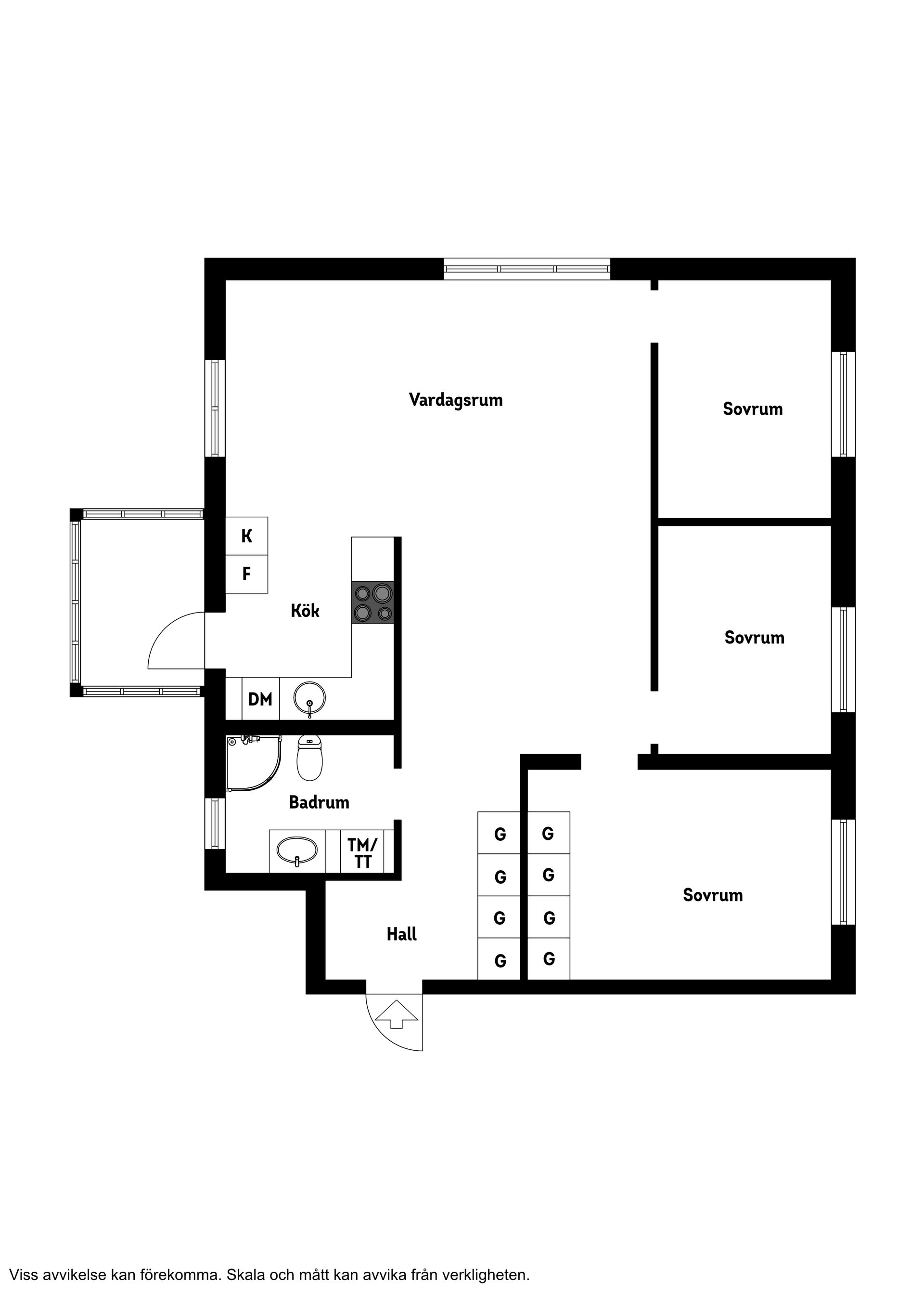 Bostadsrätt, De la Gardies väg 3, Farsta Slottsvik, Värmdö